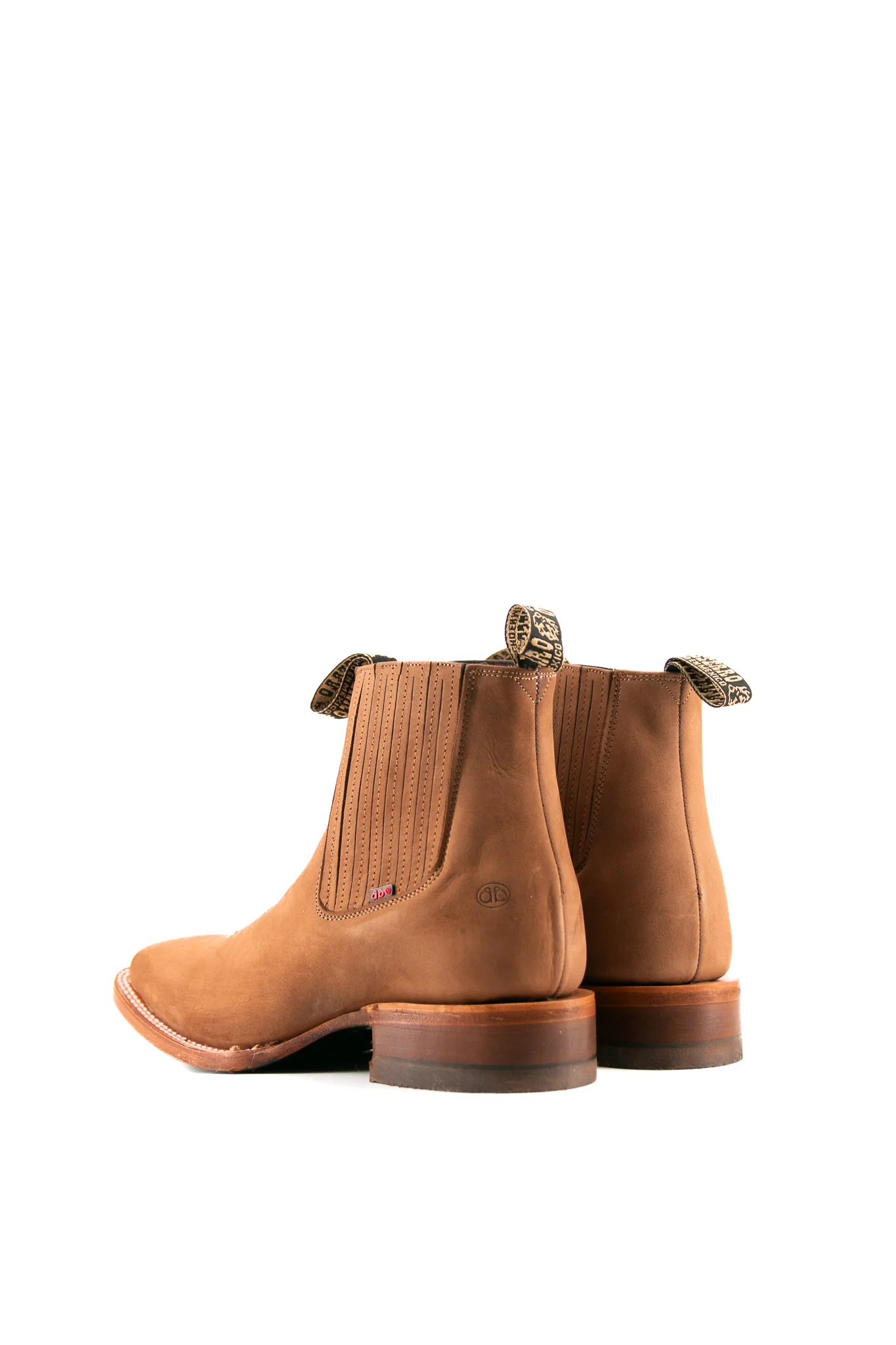 Bessero Leather Nobuck Square Toe Men's Ankle Boot - Image 28
