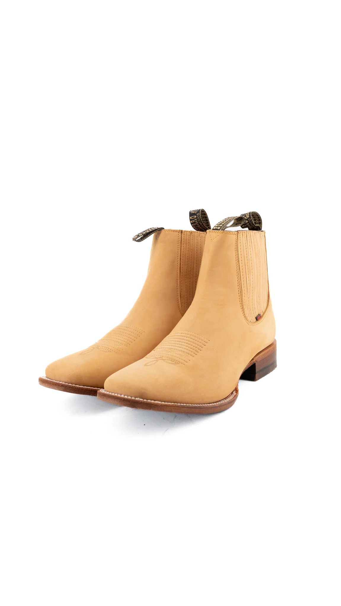 Bessero Leather Nobuck Square Toe Men's Ankle Boot - Image 31