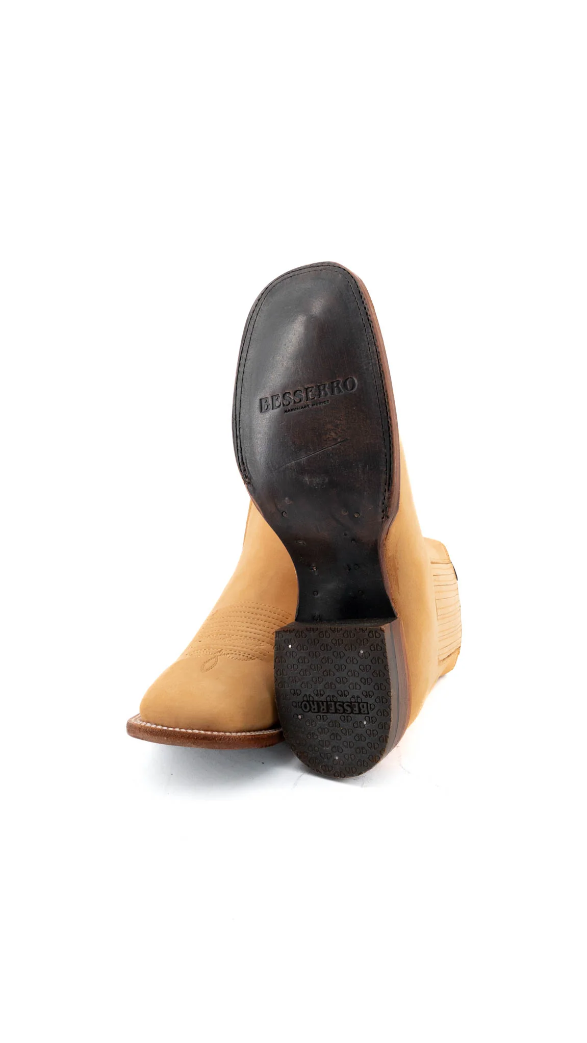 Bessero Leather Nobuck Square Toe Men's Ankle Boot - Image 32
