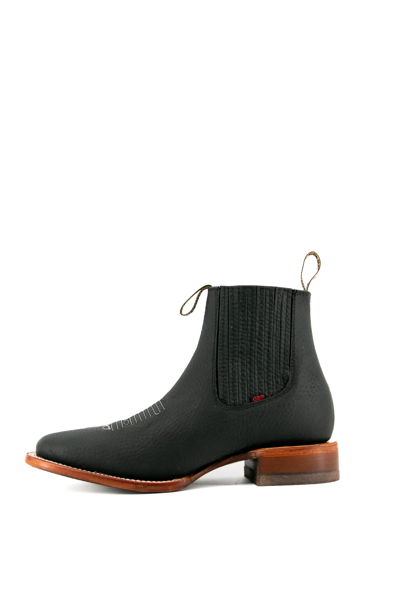 Bessero Leather Rhino Square Toe Men's Ankle Boot - Image 17