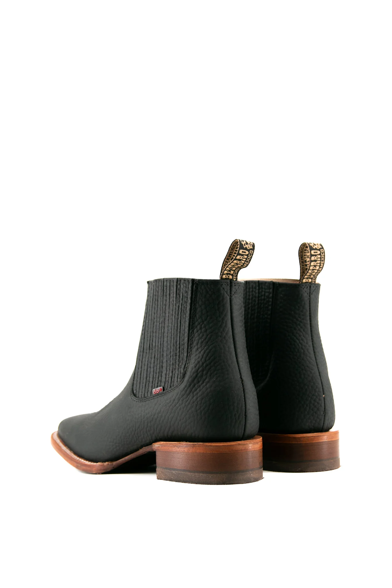 Bessero Leather Rhino Square Toe Men's Ankle Boot - Image 18