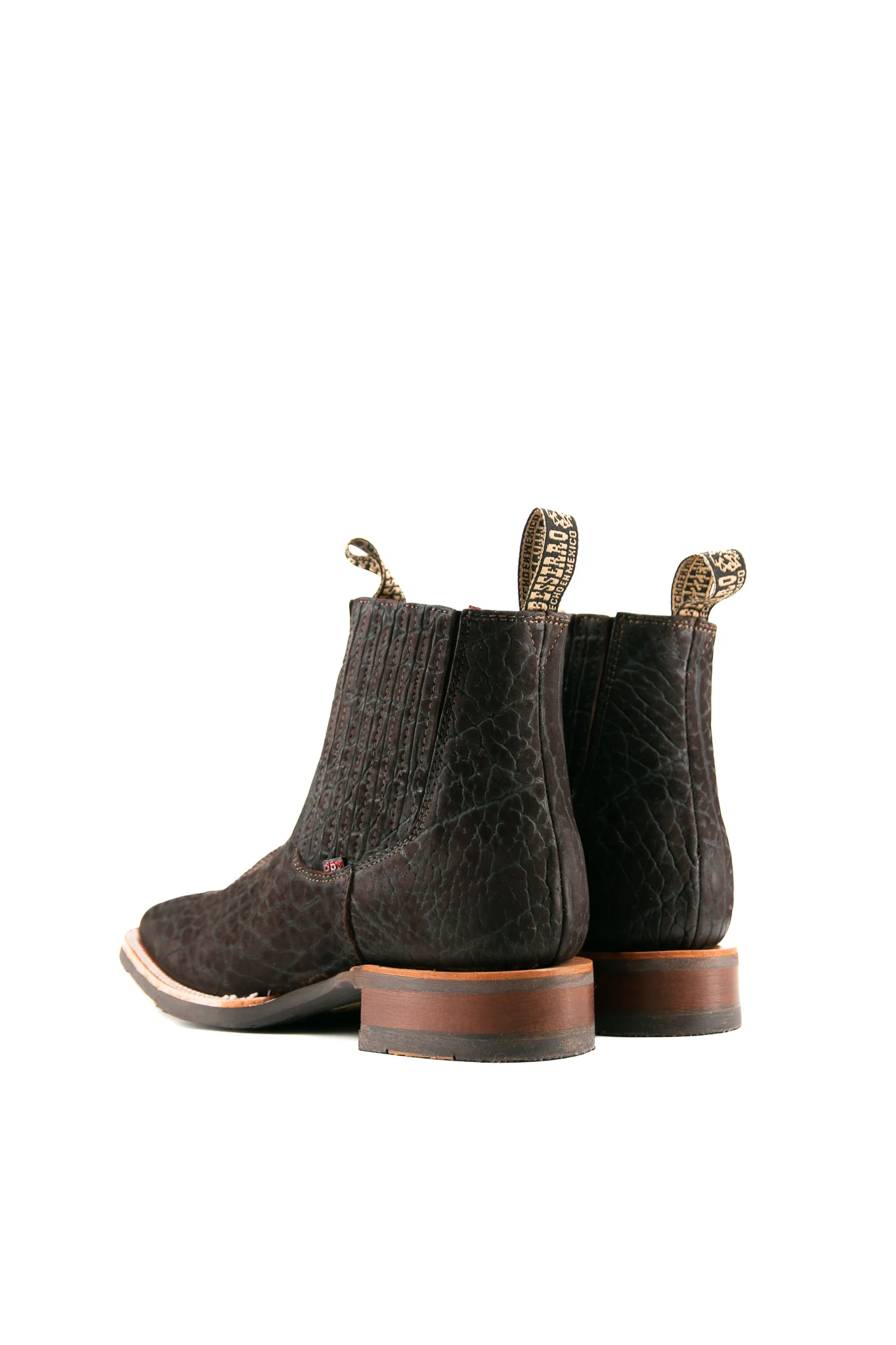 Bessero Rubber Bull Neck Square Toe Men's Ankle Boot - Image 3