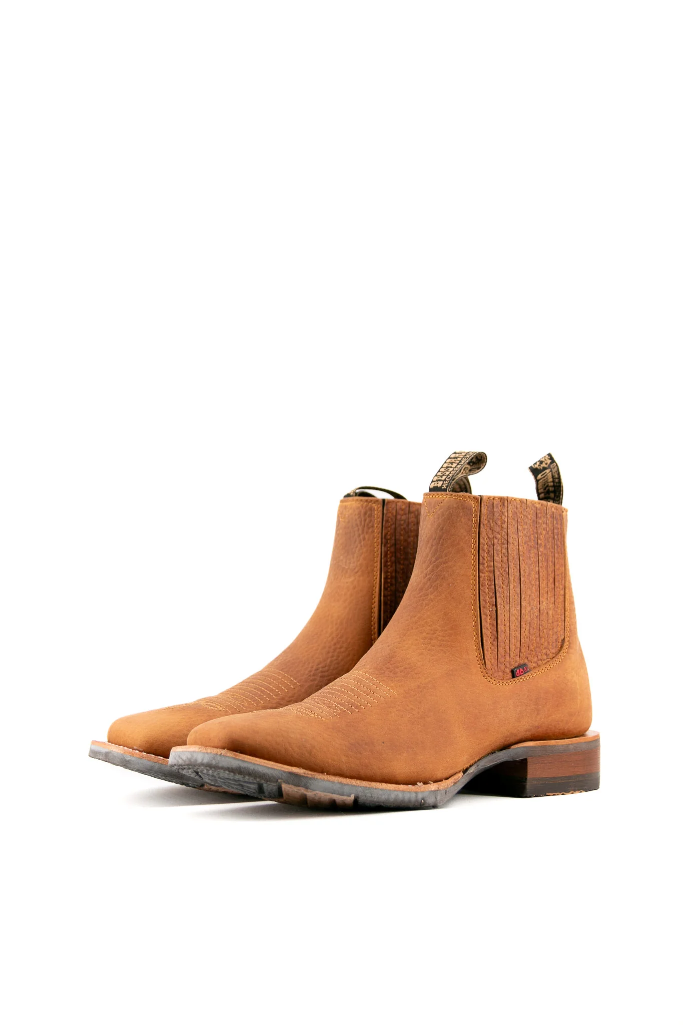 Bessero Rubber Rhino Men Square Toe Ankle Boot - Image 11