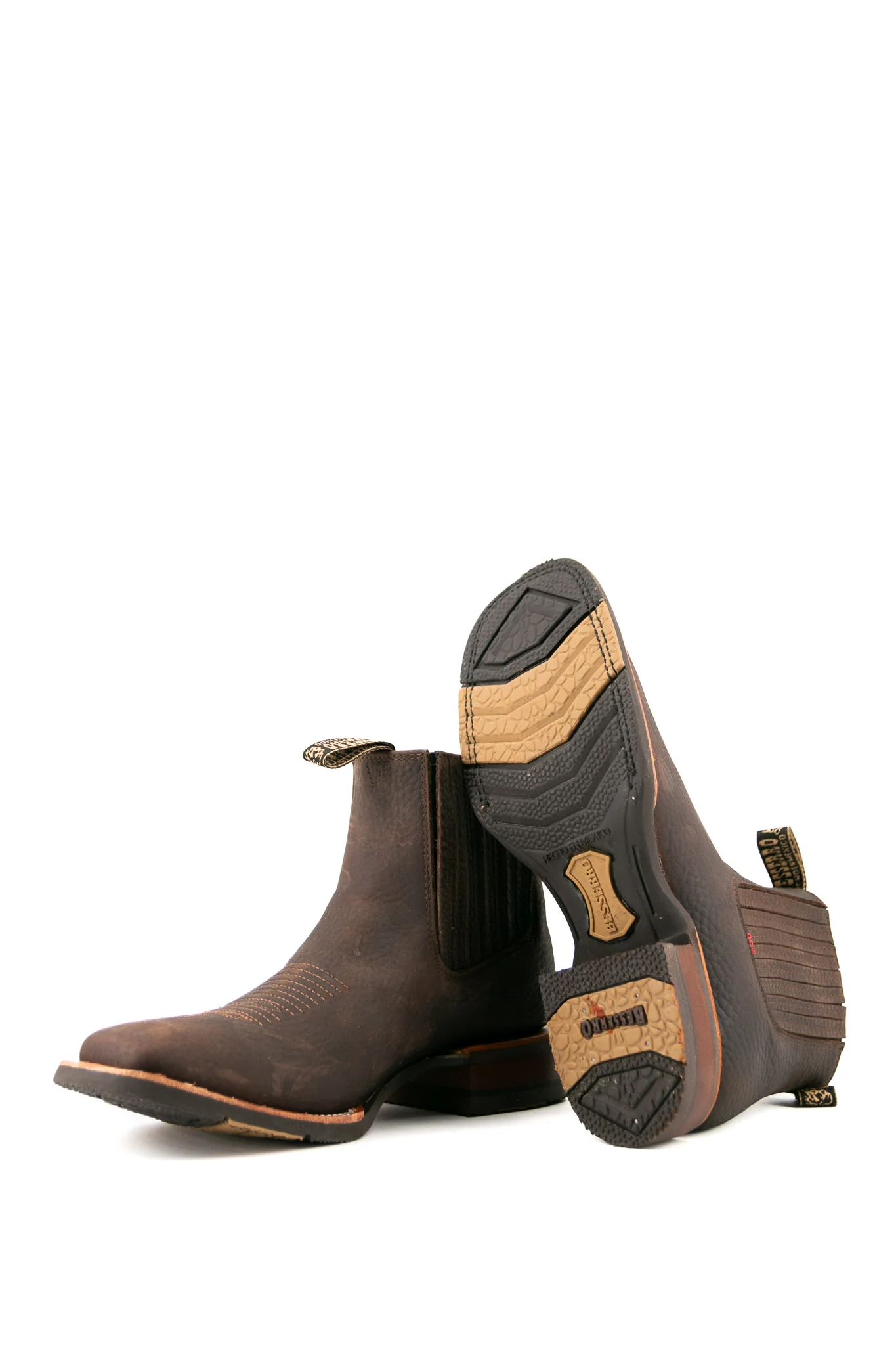 Bessero Rubber Rhino Men Square Toe Ankle Boot - Image 19