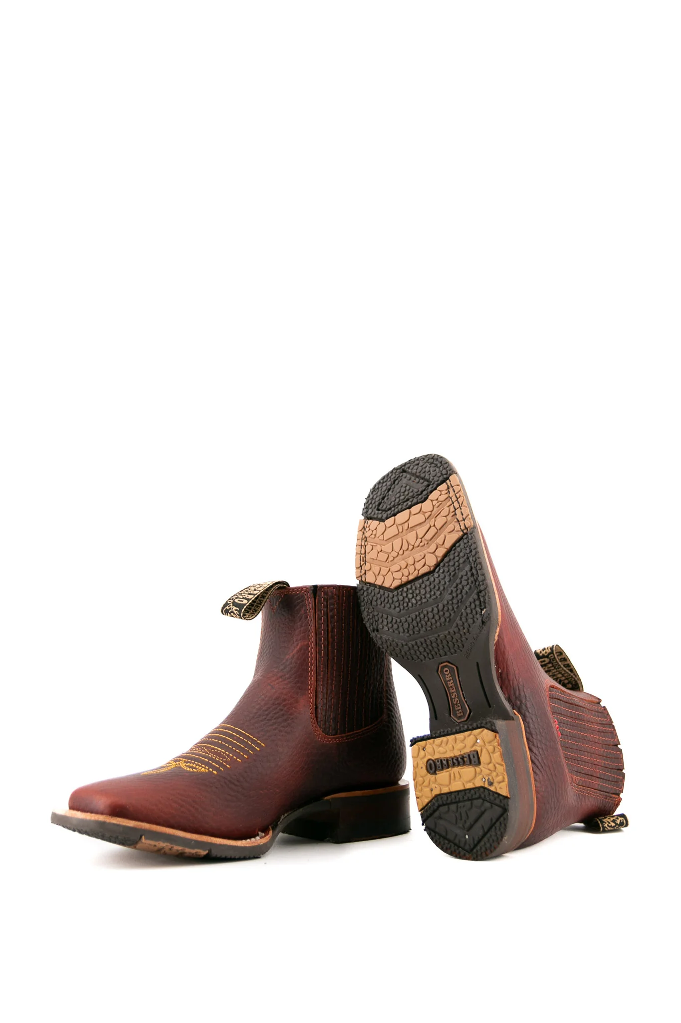 Bessero Rubber Rhino Men Square Toe Ankle Boot - Image 4
