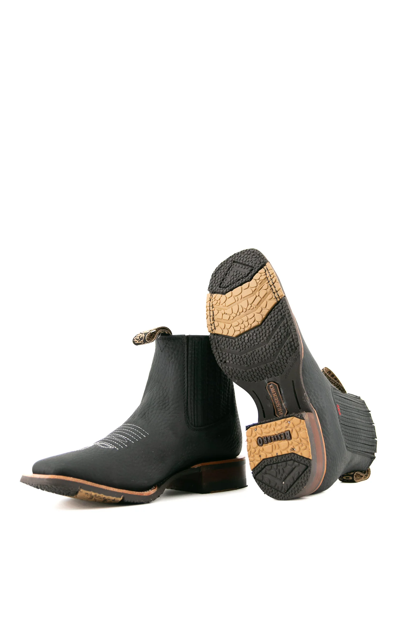 Bessero Rubber Rhino Men Square Toe Ankle Boot - Image 9