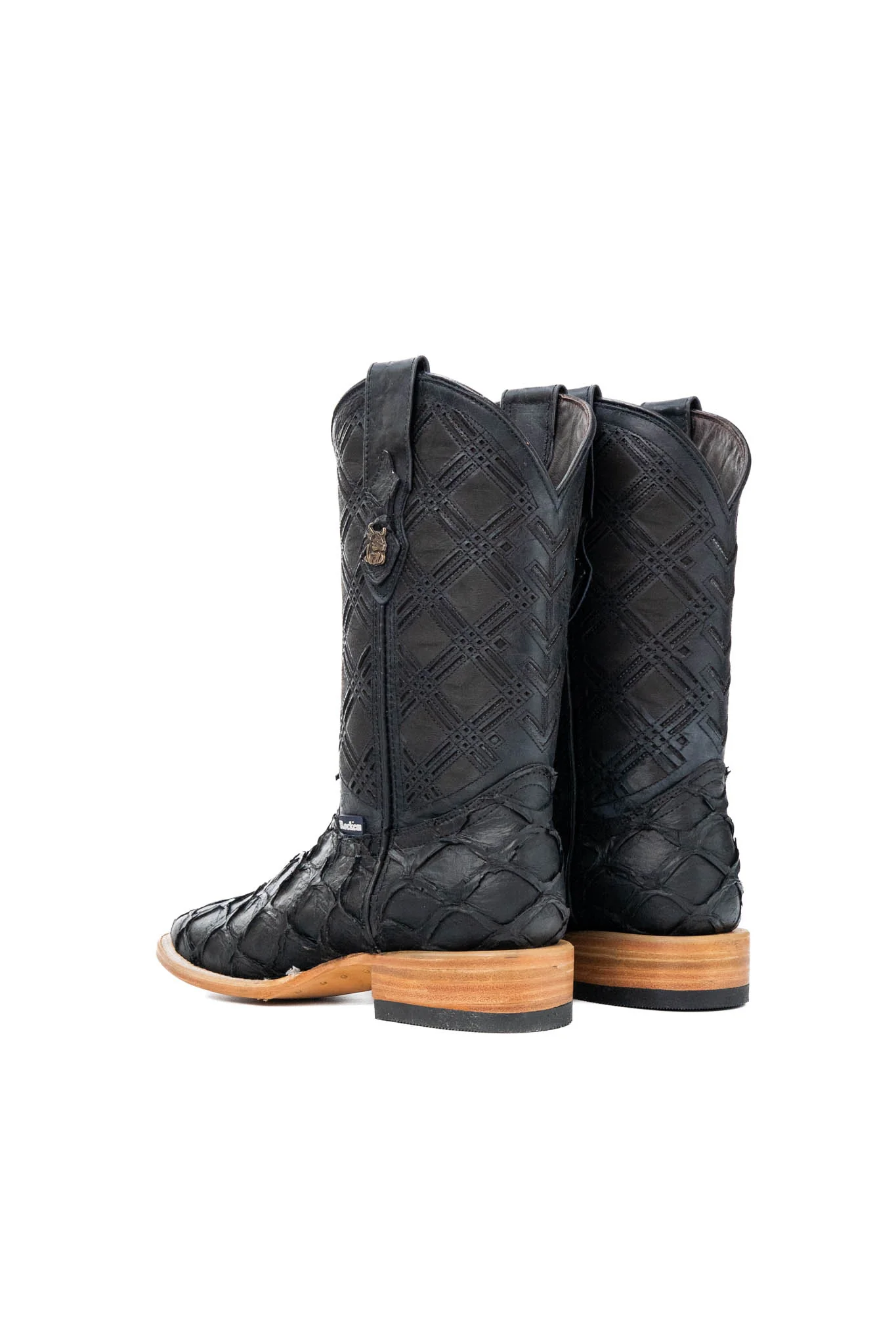 Bradley Matte Pirarucu Square Toe Cowboy Boot - Image 14