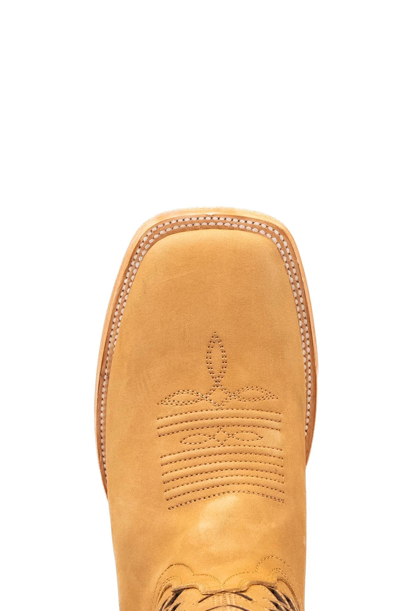 Bradley Nobuck Square Toe Cowboy Boot - Image 18