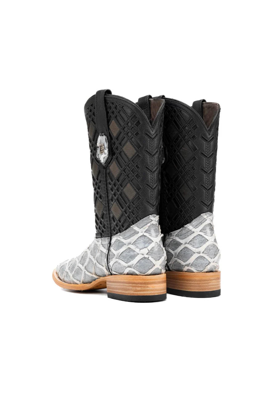 Bradley Pirarucu Square Toe Cowboy Boot - Image 14