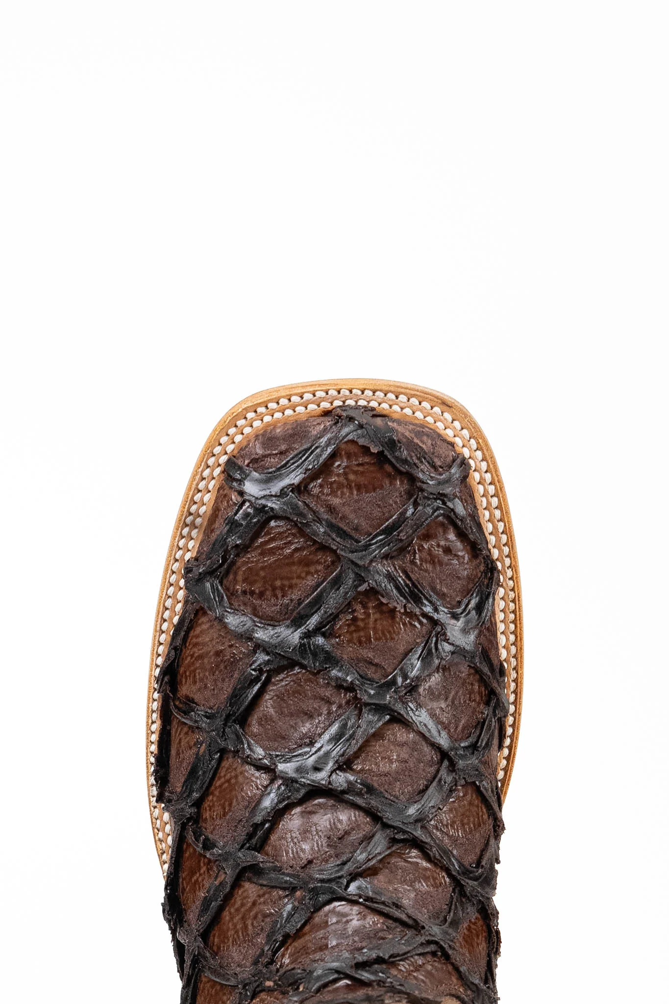 Bradley Pirarucu Square Toe Cowboy Boot - Image 5