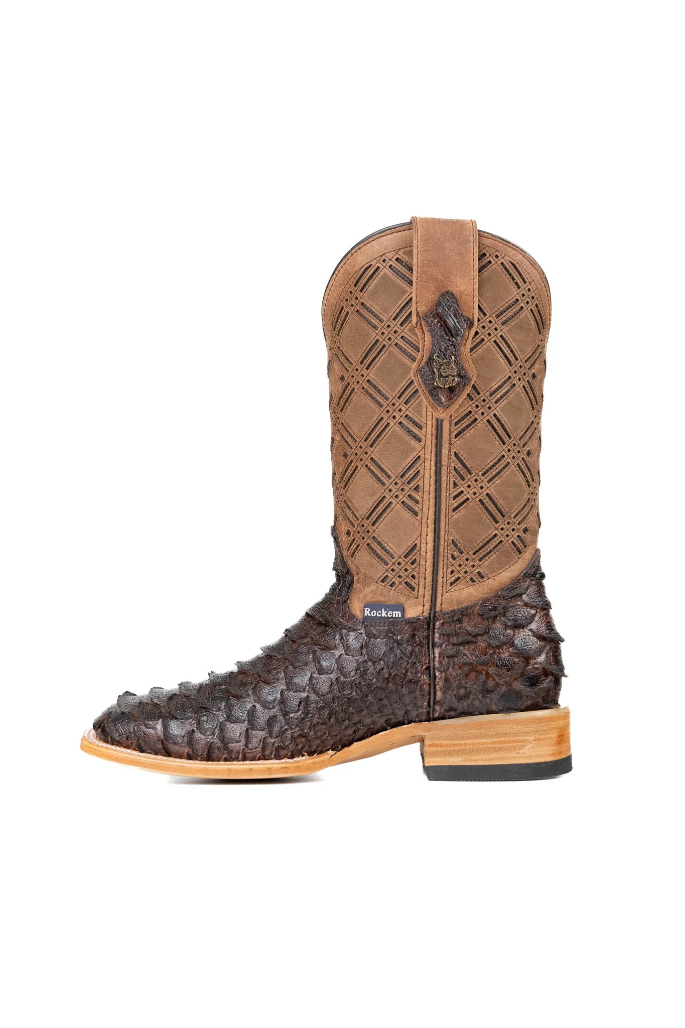 Bradley Python Square Toe Cowboy Boot - Image 12