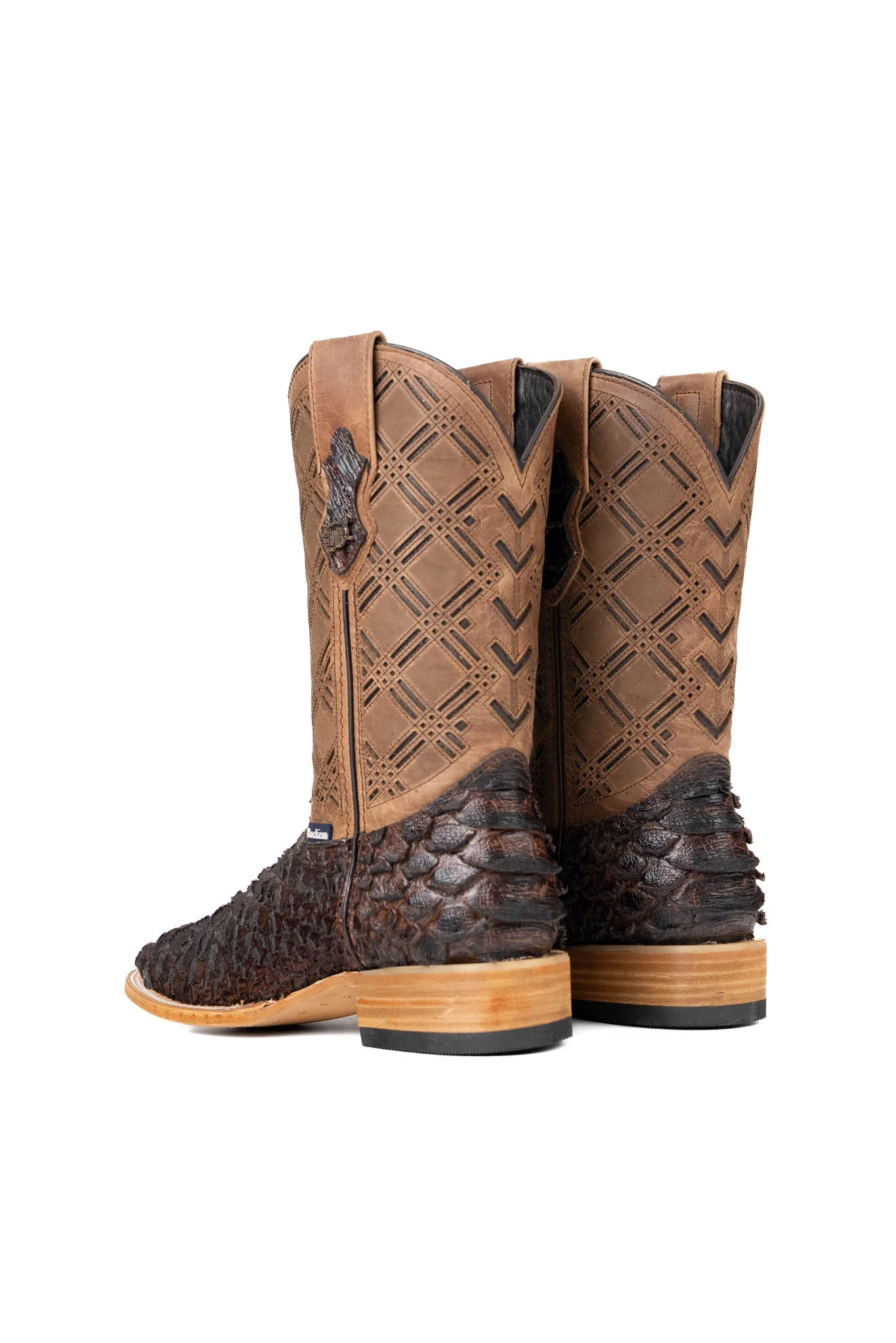 Bradley Python Square Toe Cowboy Boot - Image 13