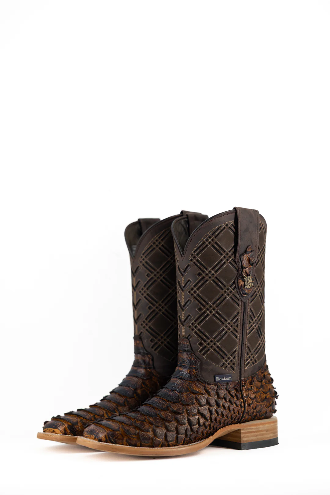 Bradley Python Square Toe Cowboy Boot - Image 16
