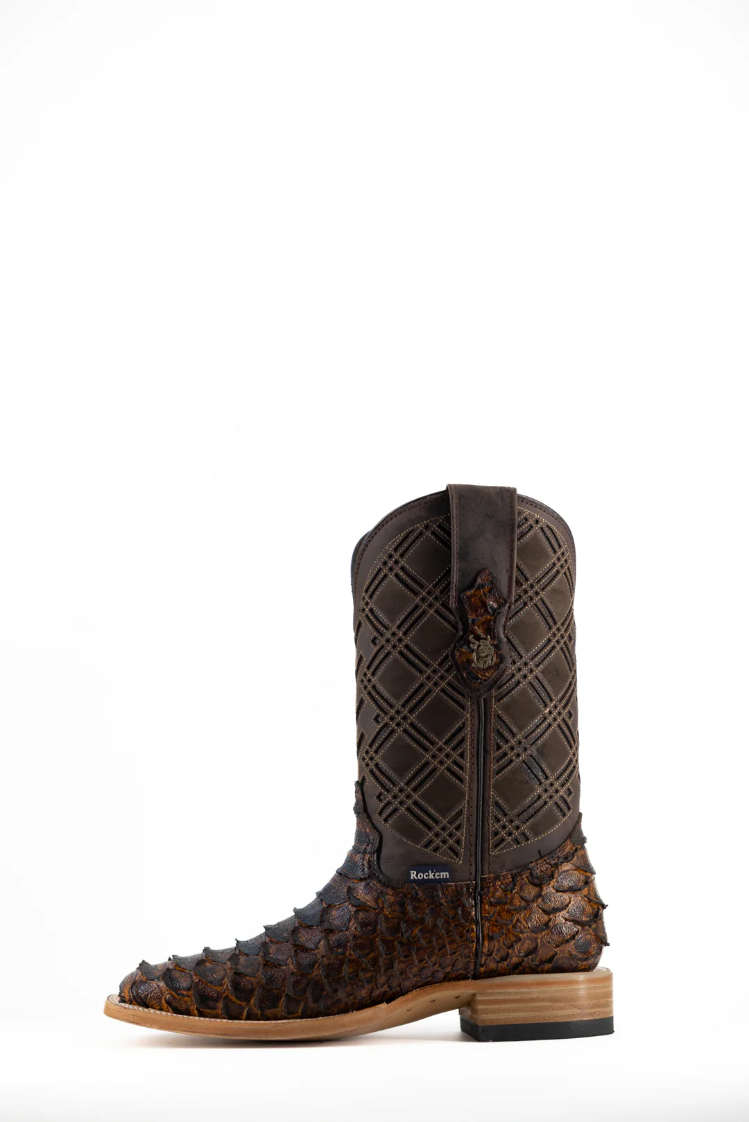 Bradley Python Square Toe Cowboy Boot - Image 17