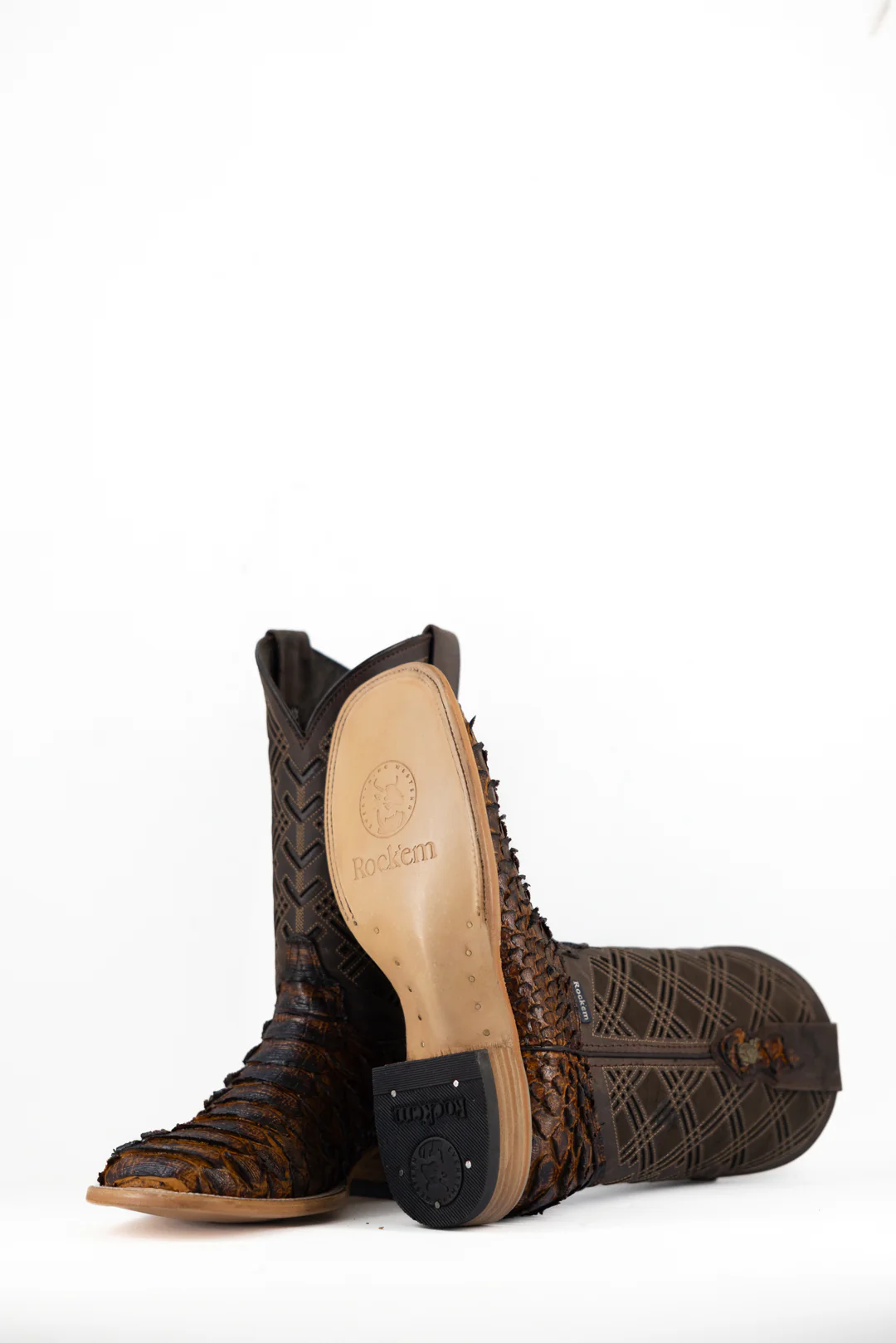 Bradley Python Square Toe Cowboy Boot - Image 19