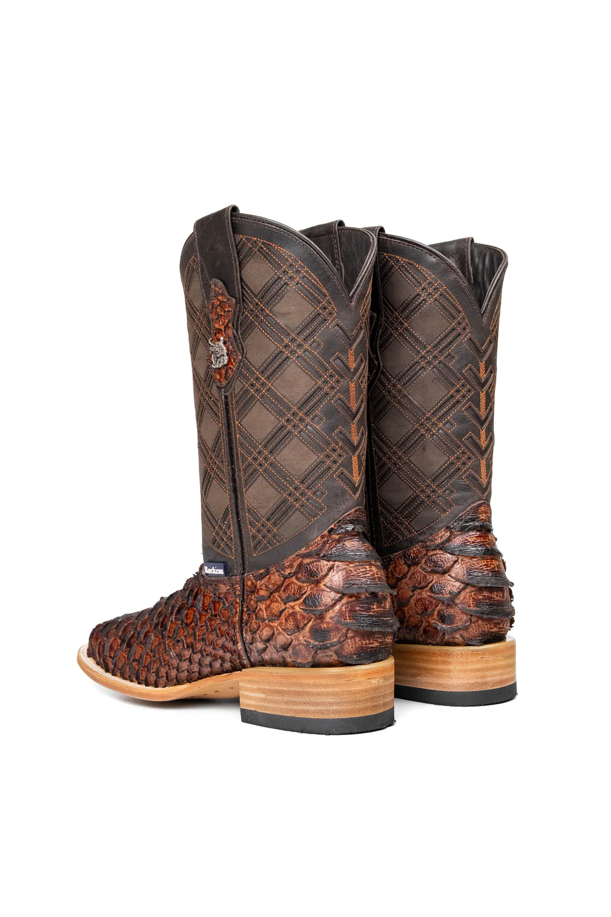 Bradley Python Square Toe Cowboy Boot - Image 23