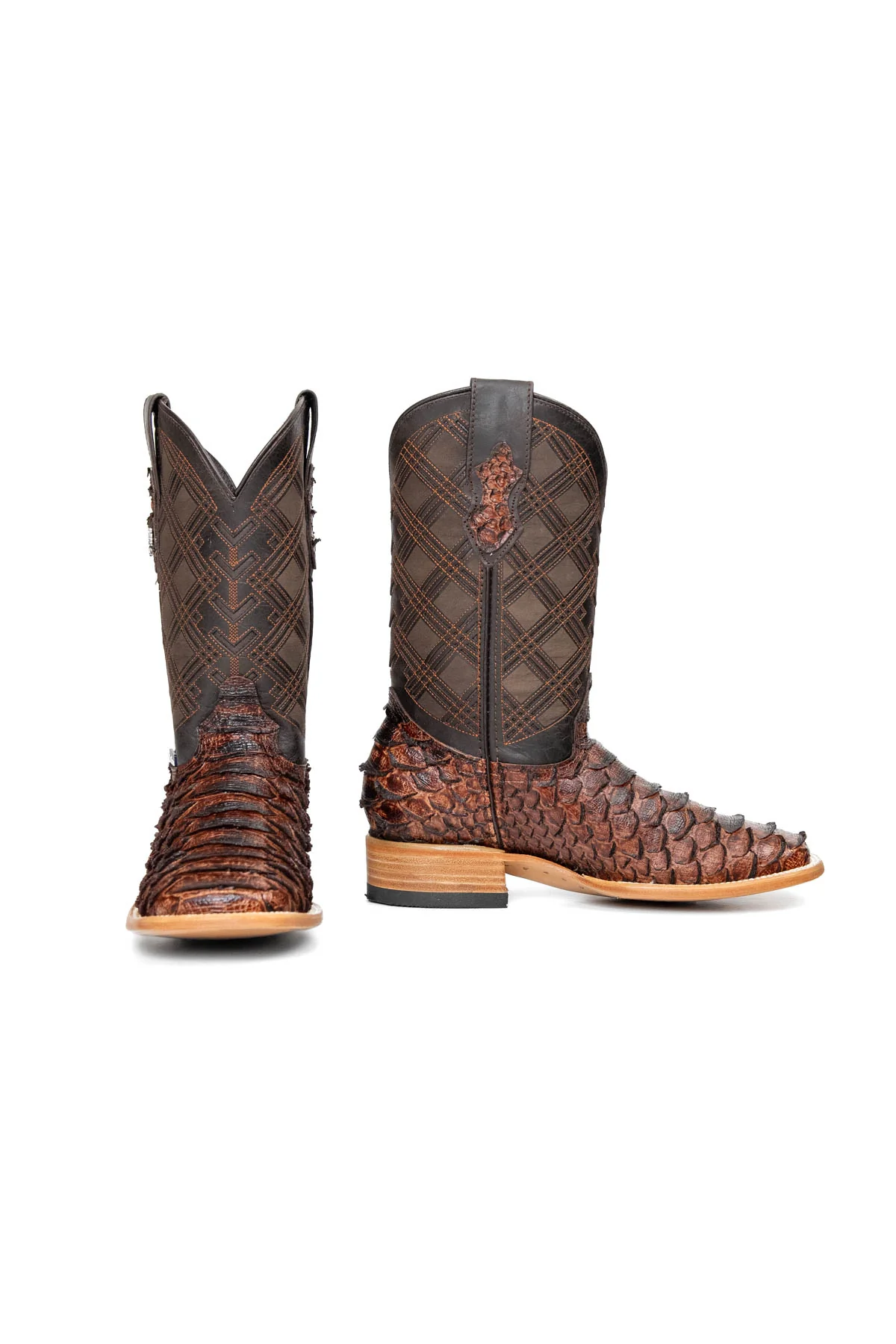 Bradley Python Square Toe Cowboy Boot - Image 24