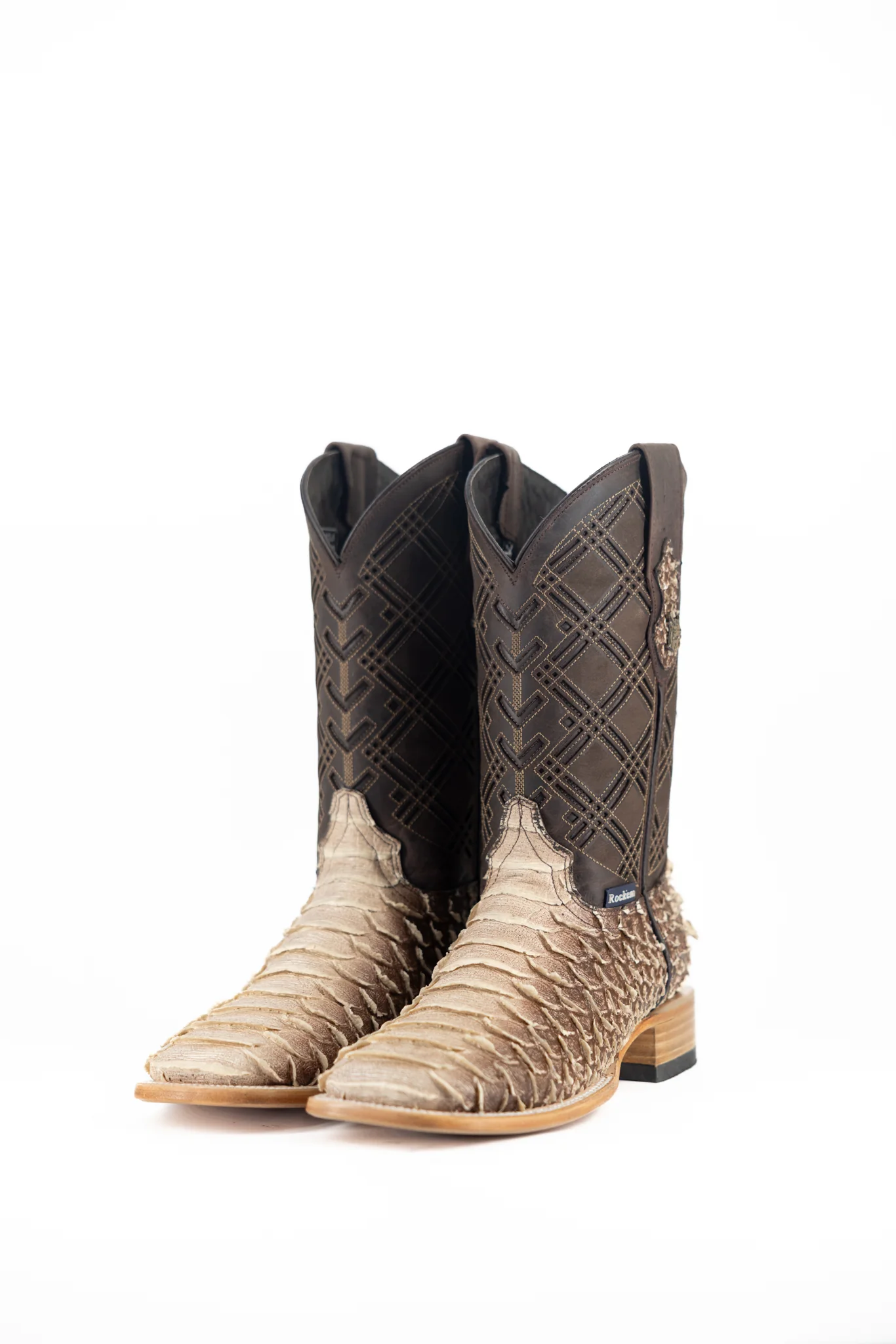 Bradley Python Square Toe Cowboy Boot - Image 6