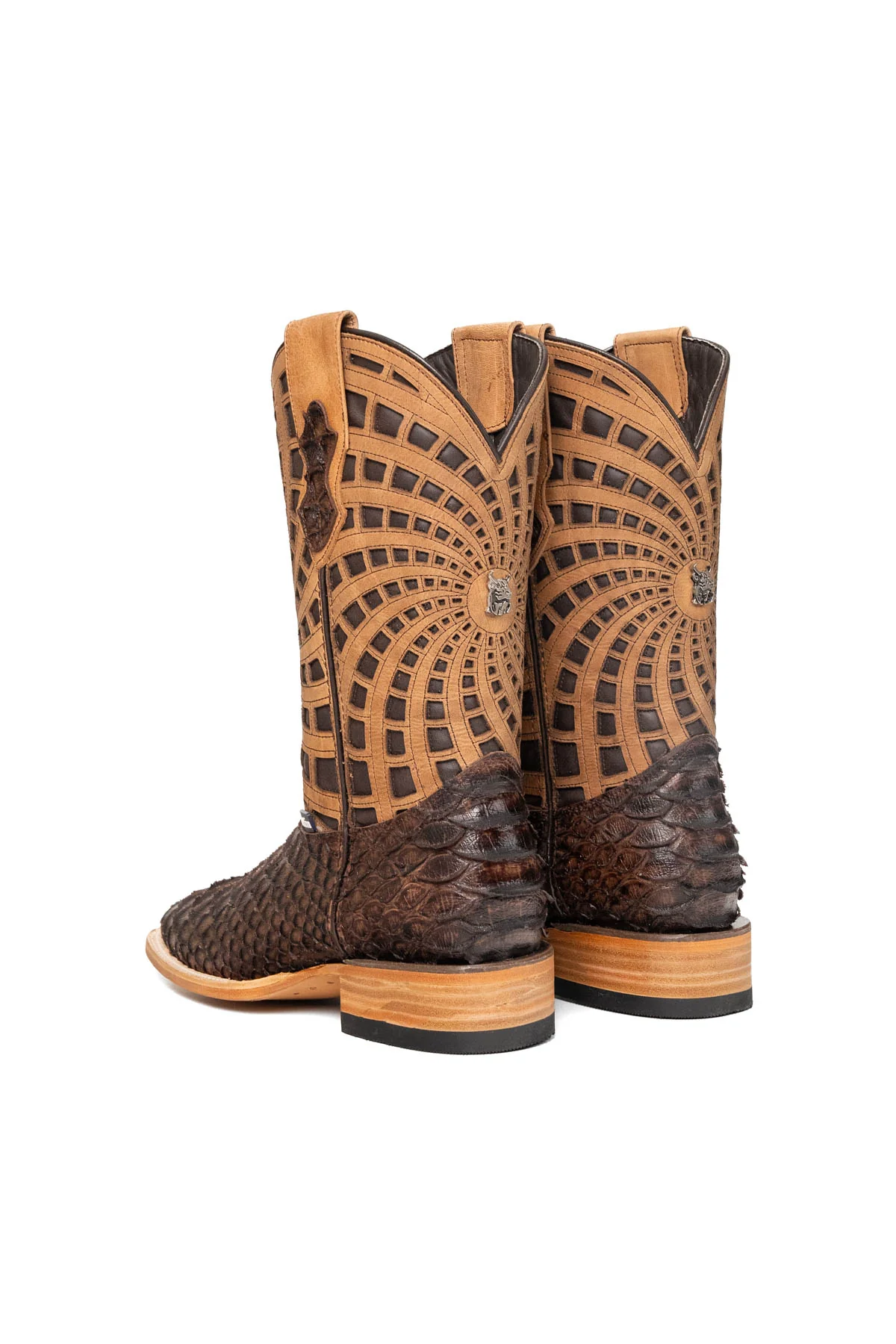 Brian Python Square Toe Cowboy Boot - Image 14
