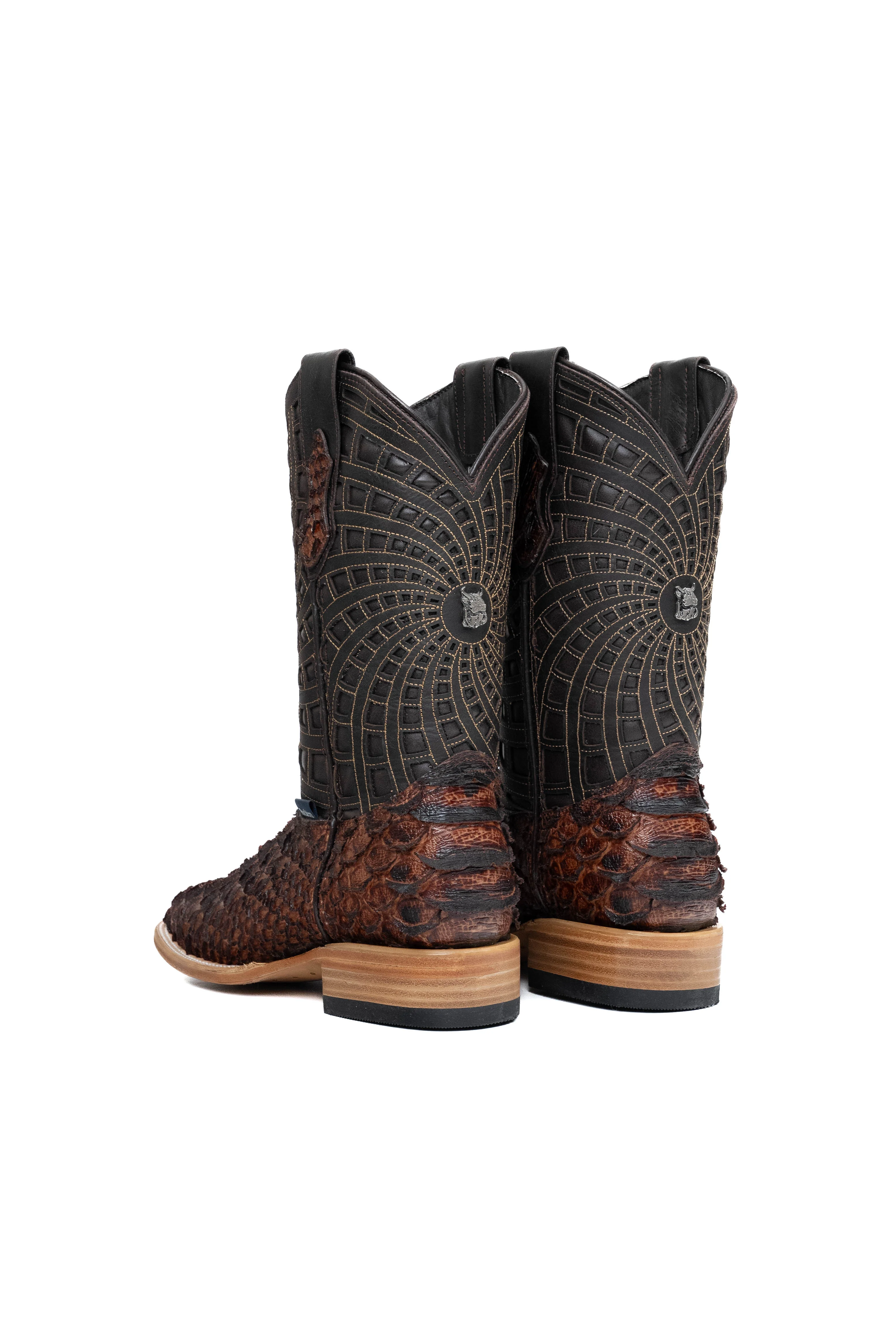Brian Python Square Toe Cowboy Boot - Image 20