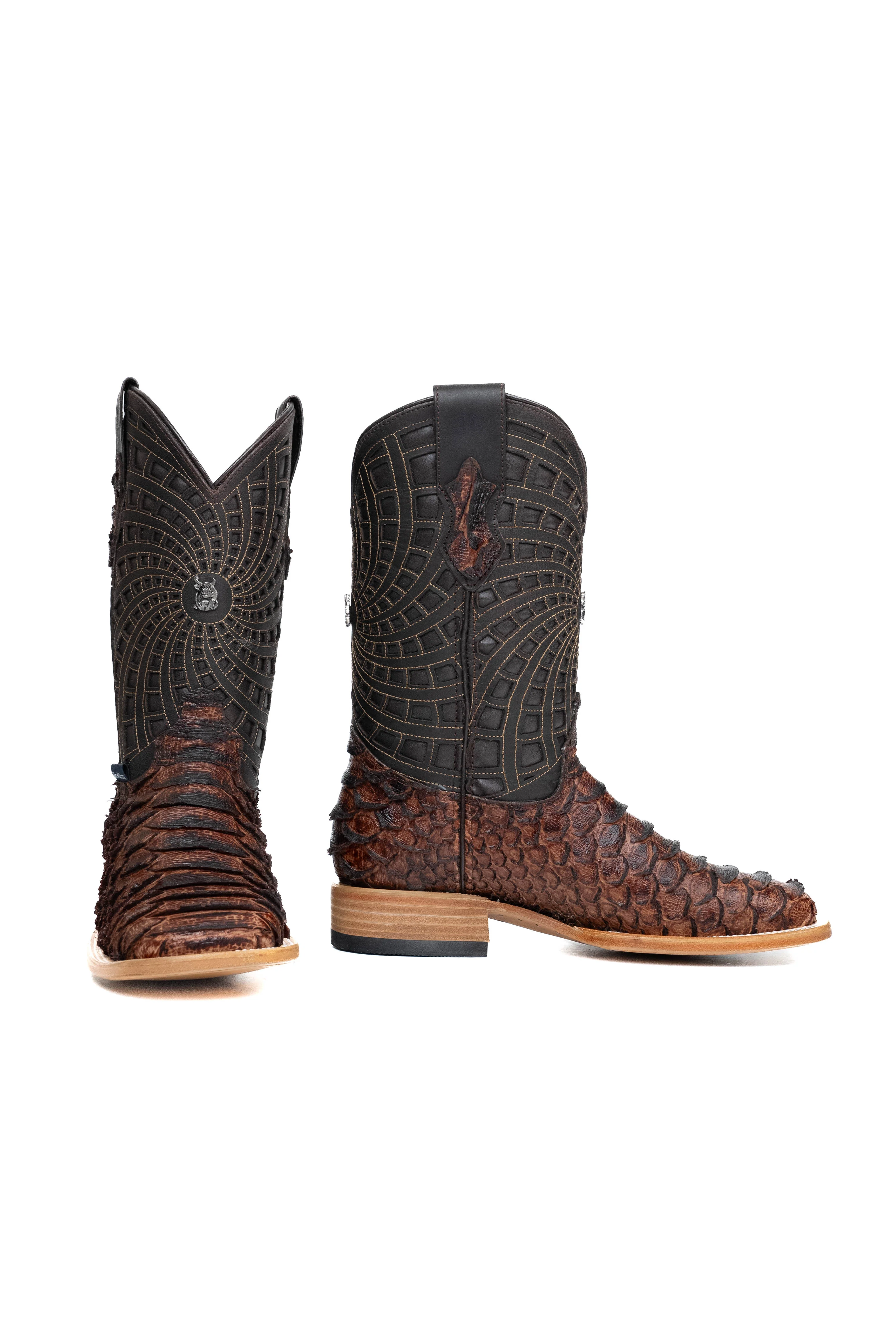 Brian Python Square Toe Cowboy Boot - Image 21