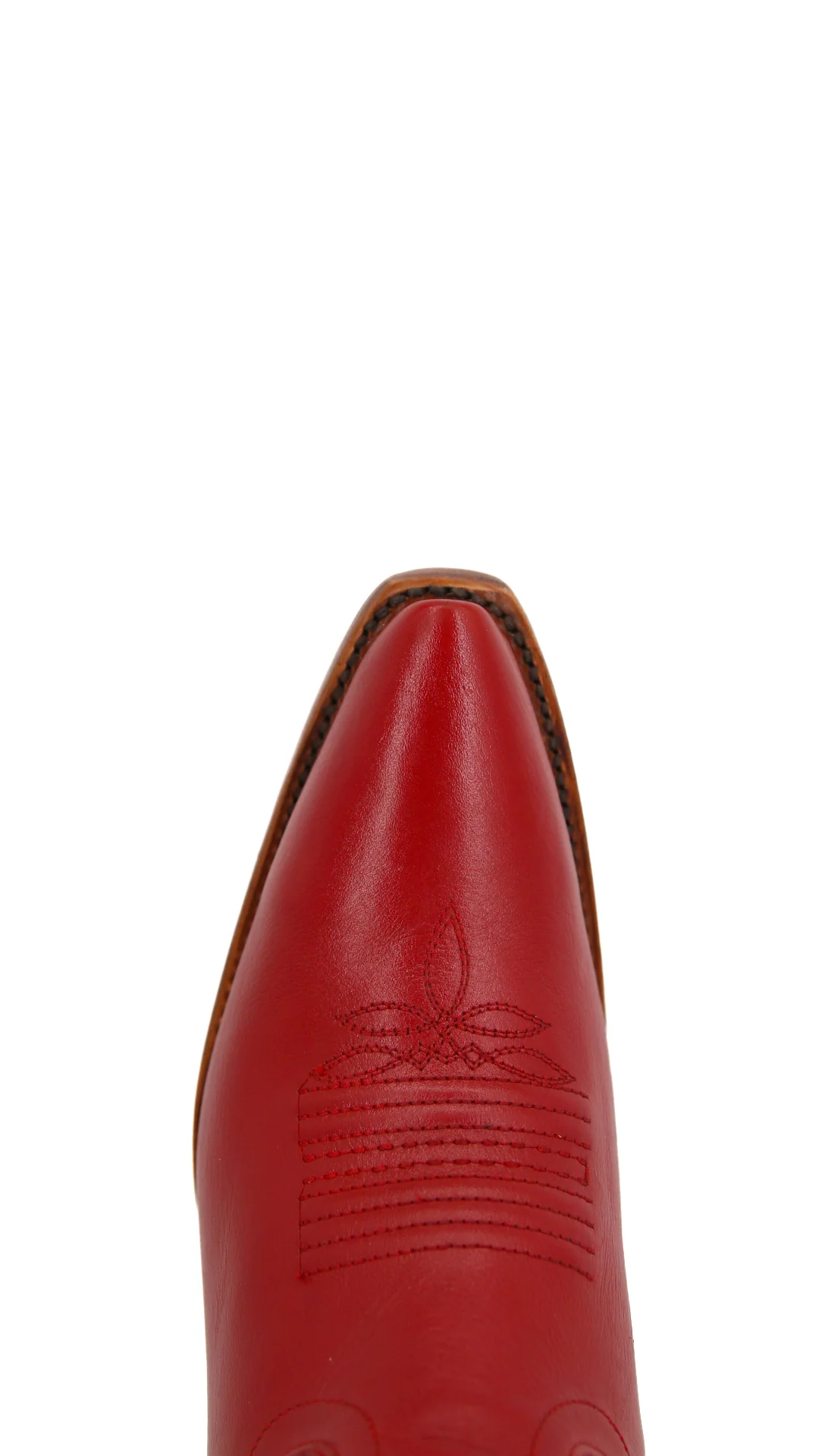 Brianna Tall Red Bottom Snip Toe Cowgirl Boot - Image 5