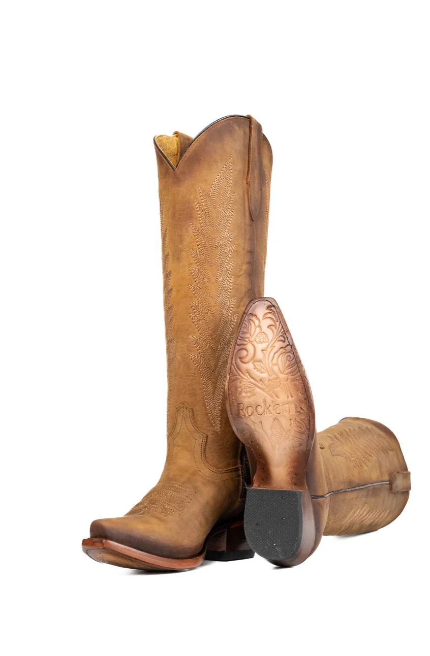 Brianna Tall Snip Toe Cowgirl Boot - Image 4