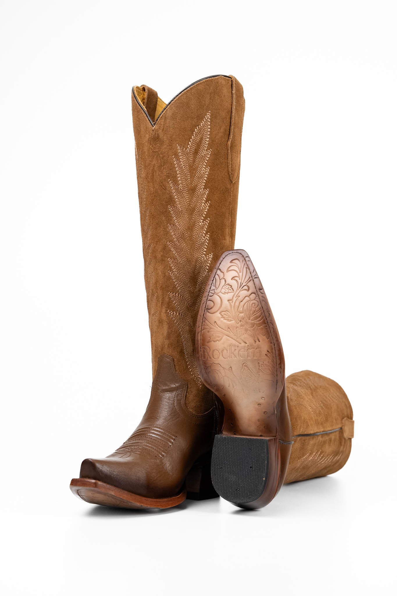 Brianna Tall Snip Toe Cowgirl Boot - Image 4