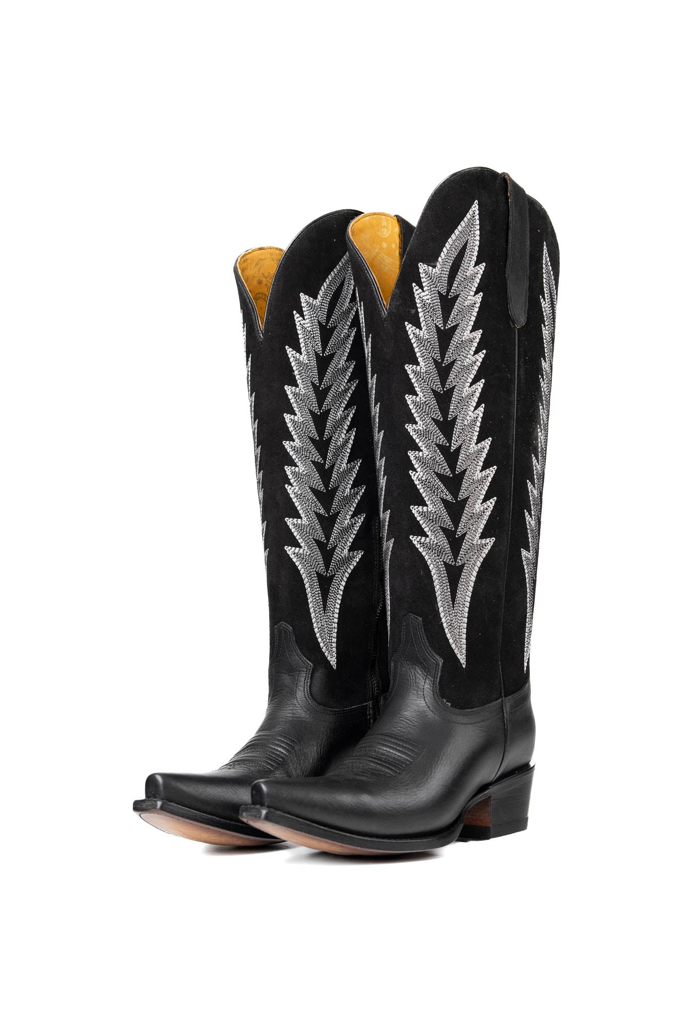 Brianna Tall Wide Calf Snip Toe Cowgirl Boot