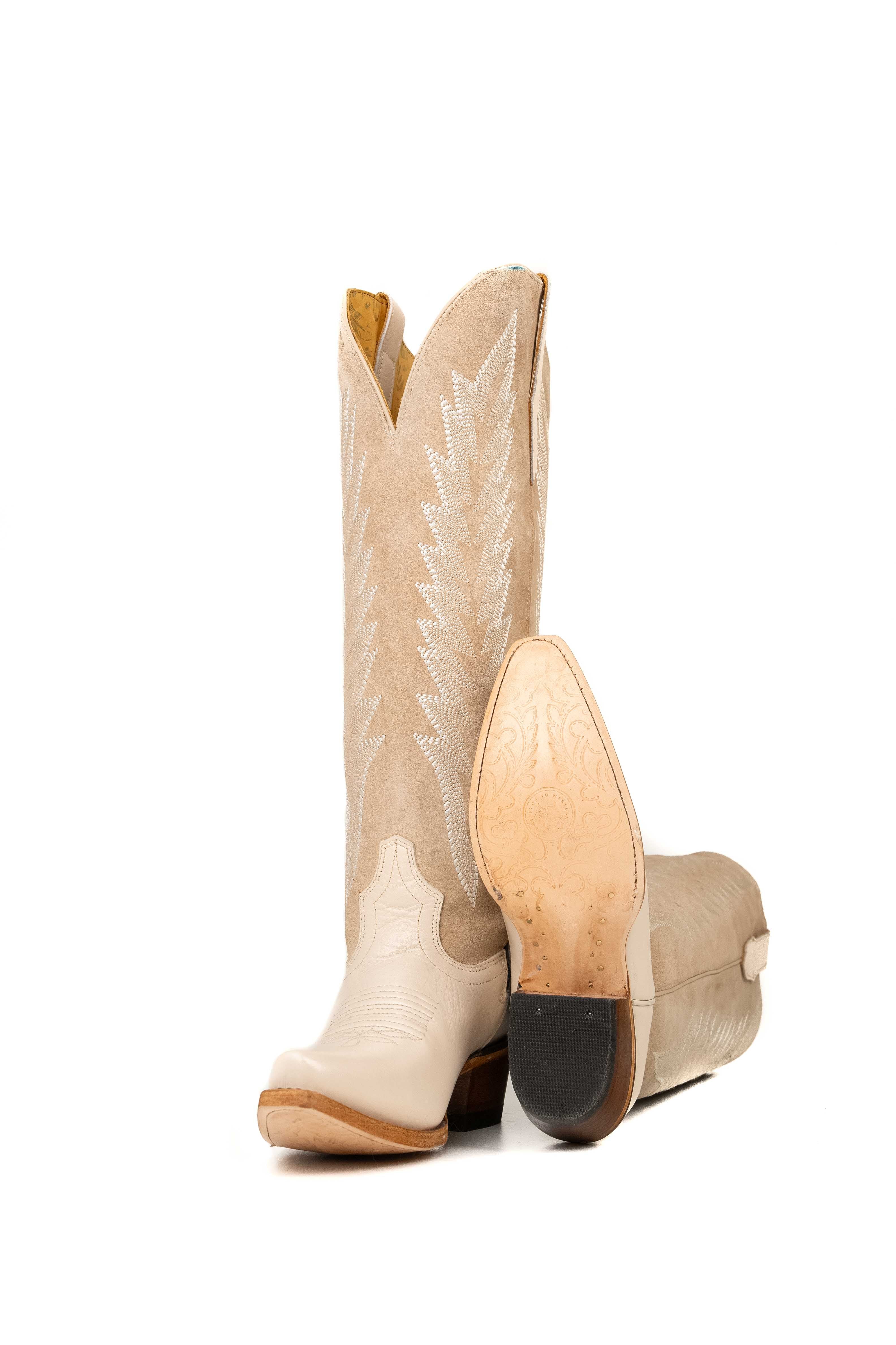 Brianna Tall Wide Calf Snip Toe Cowgirl Boot - Image 14