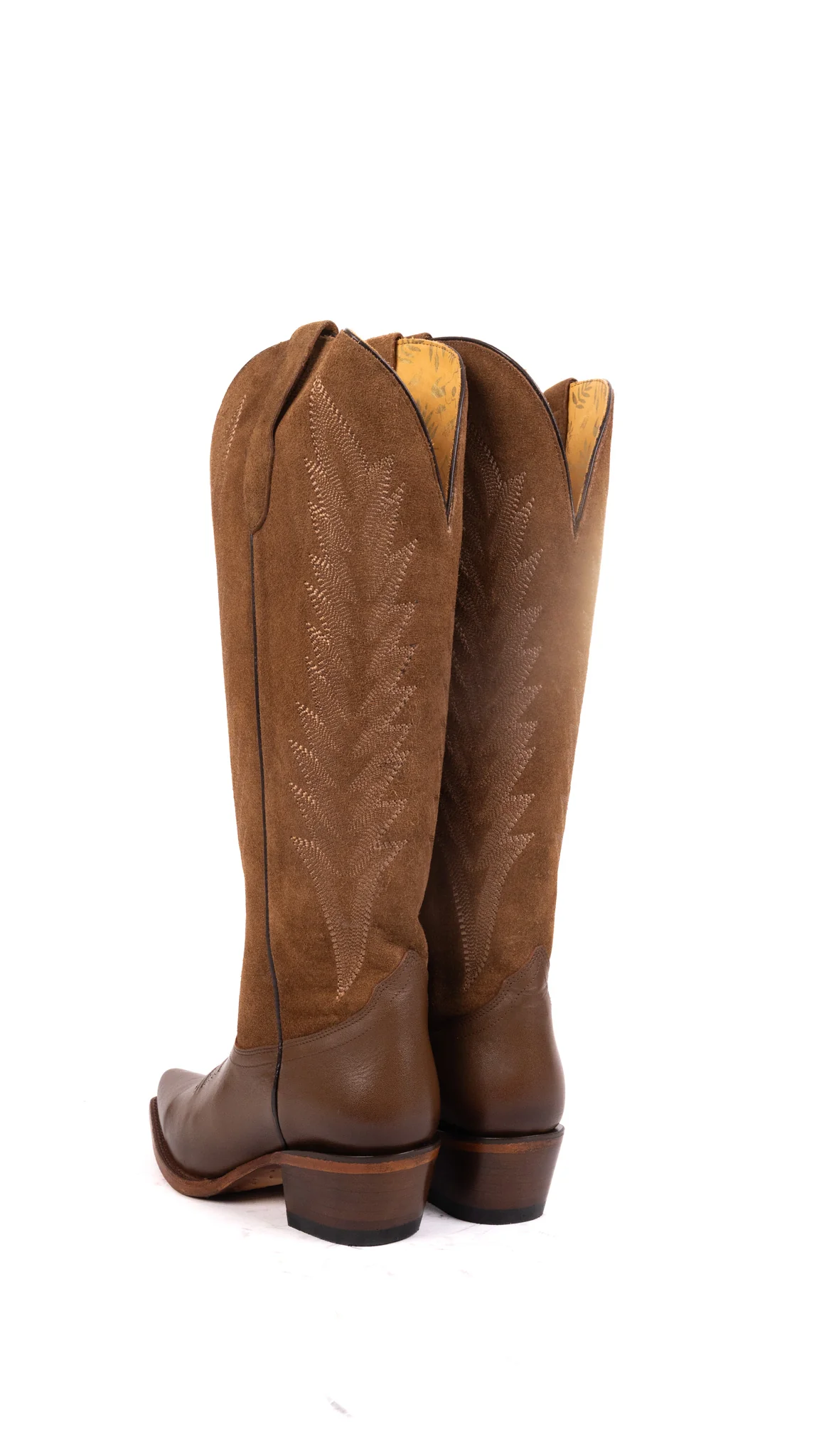 Brianna Tall Wide Calf Snip Toe Cowgirl Boot - Image 17
