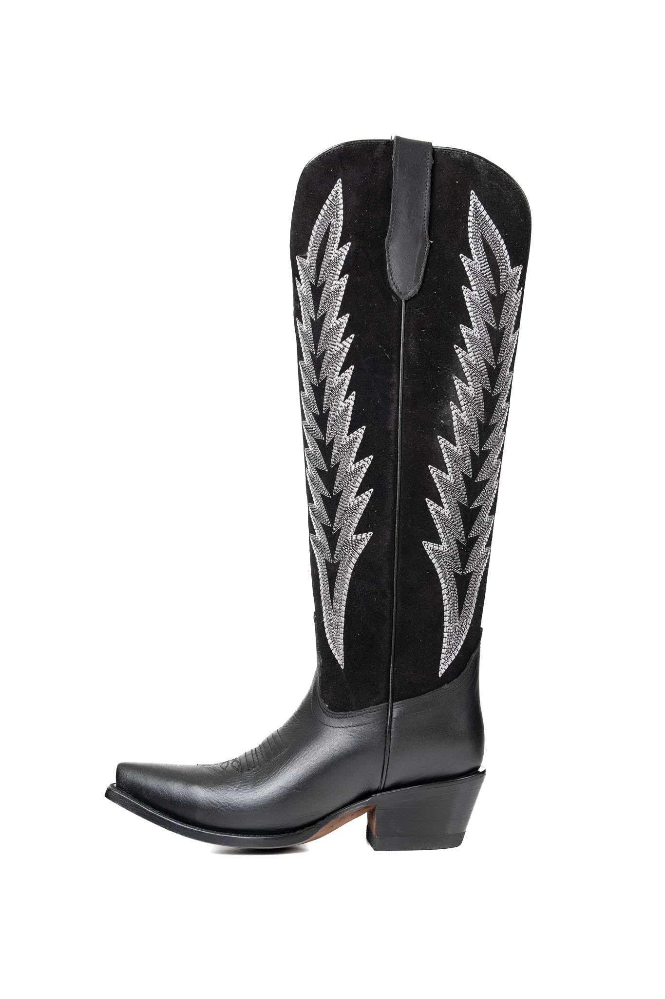 Brianna Tall Wide Calf Snip Toe Cowgirl Boot - Image 2