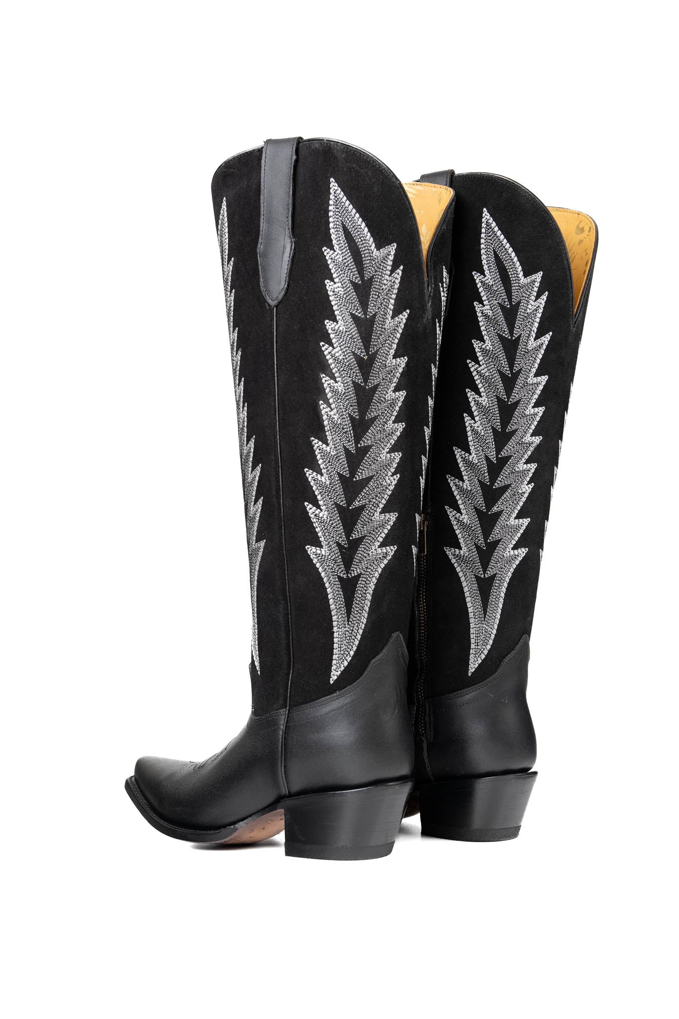 Brianna Tall Wide Calf Snip Toe Cowgirl Boot - Image 3