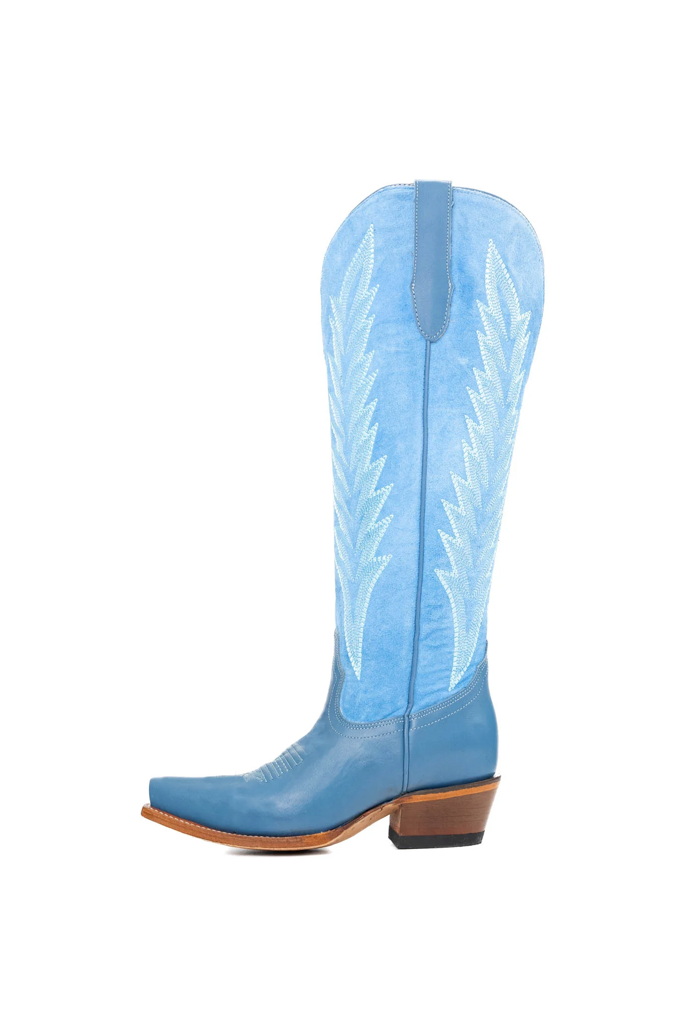 Brianna Tall Wide Calf Snip Toe Cowgirl Boot - Image 7