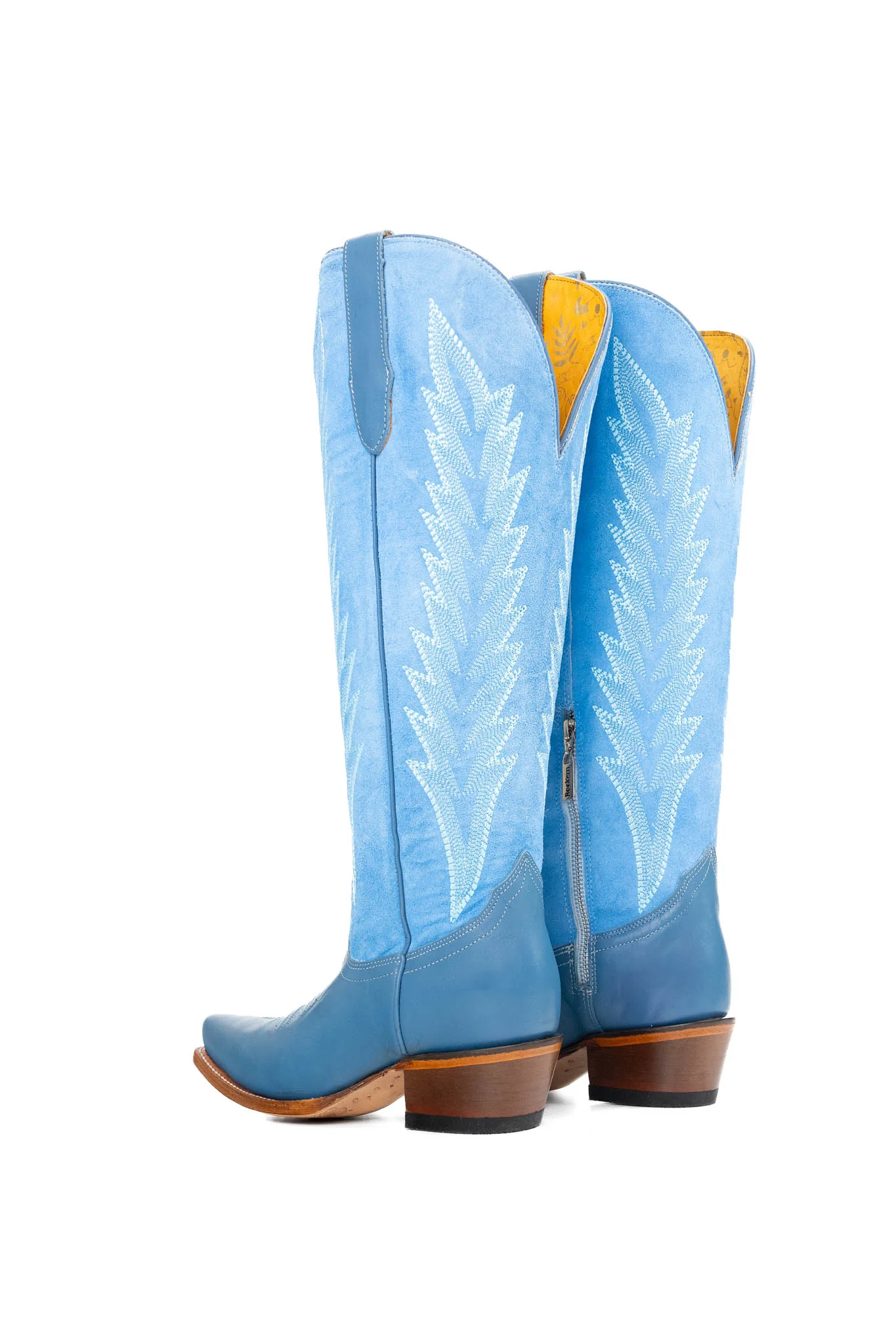 Brianna Tall Wide Calf Snip Toe Cowgirl Boot - Image 8