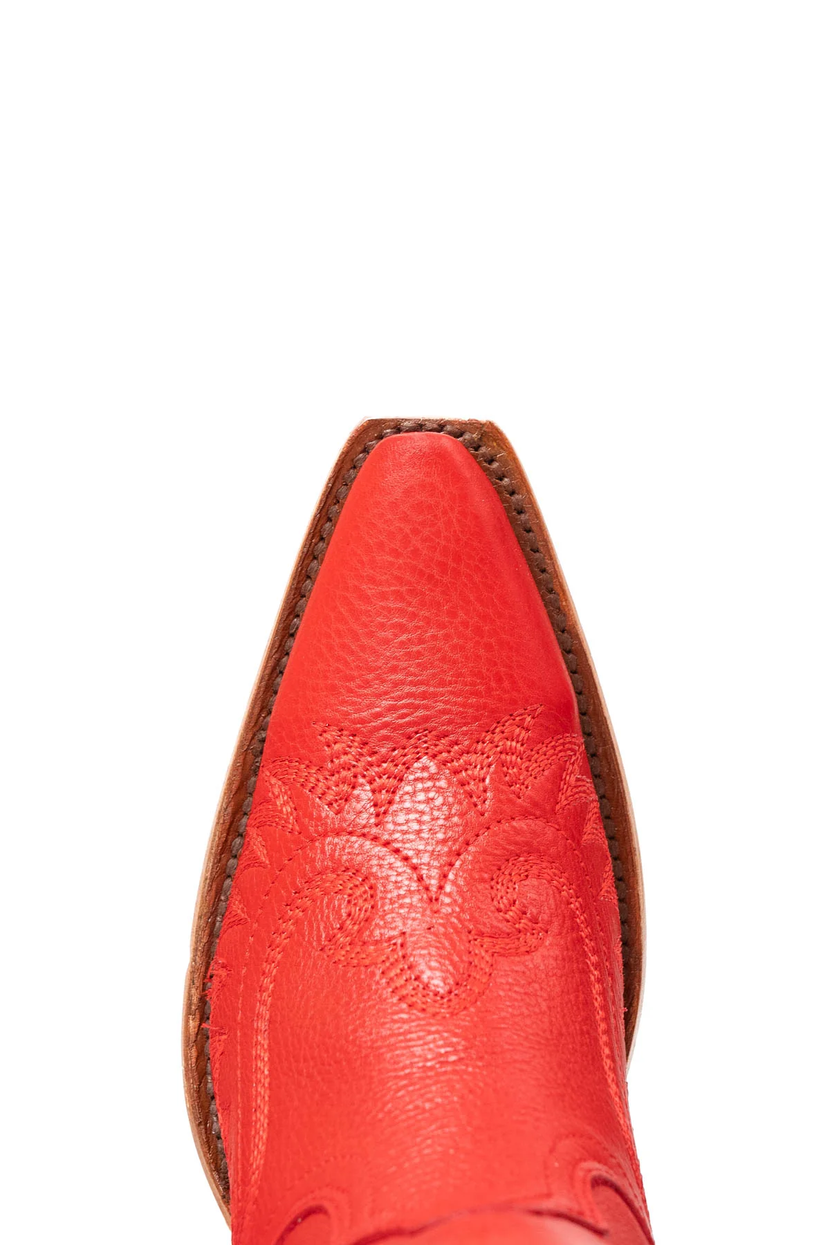 Briseida Fringe Tall Red Bottom Snip Toe Cowgirl Boot - Image 21
