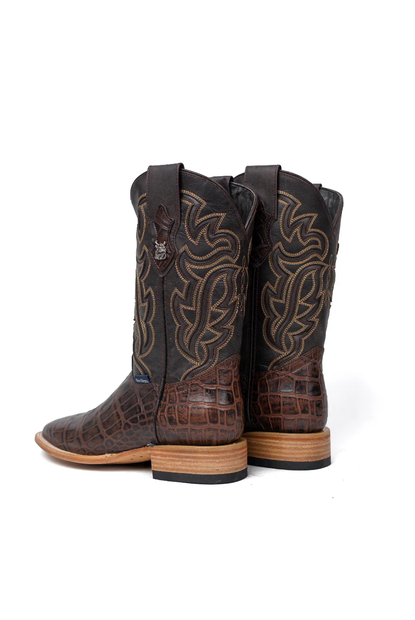 Bruce Alligator Square Toe Cowboy Boot - Image 13
