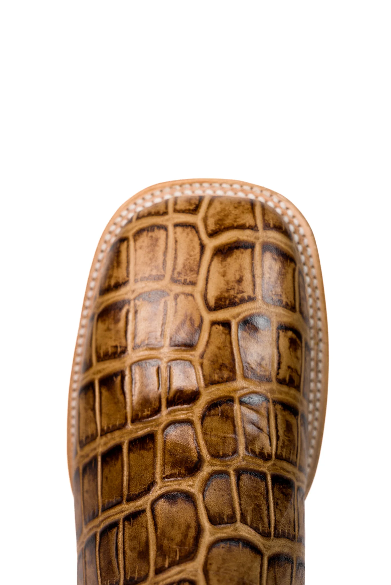 Bruce Alligator Square Toe Cowboy Boot - Image 20
