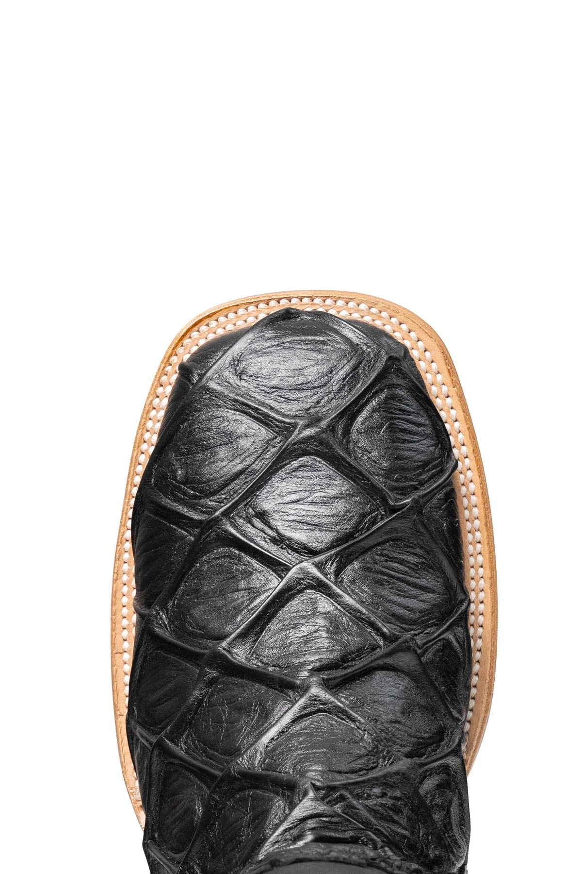 Bruce Big Bass Pirarucu Square Toe Cowboy Boot - Image 6