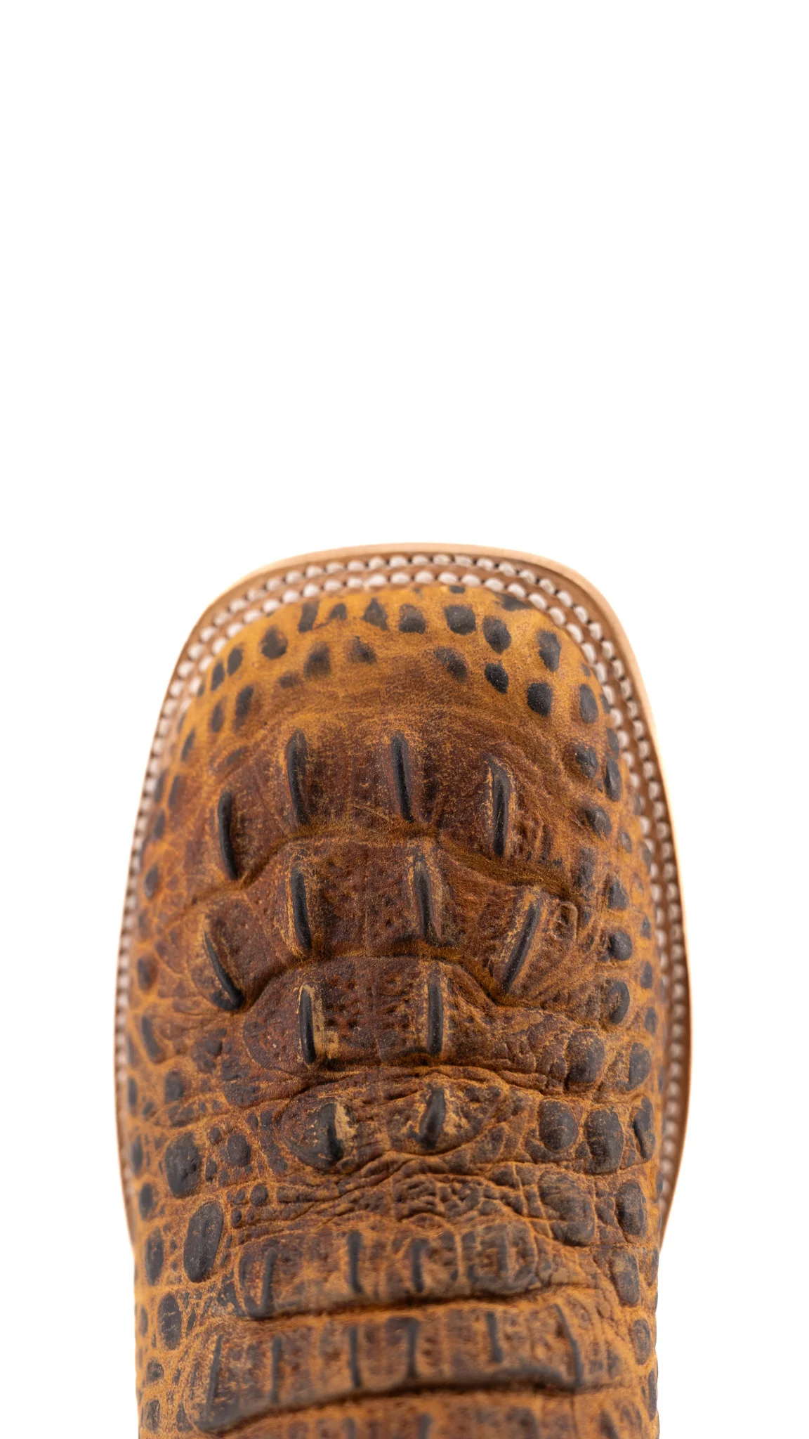 Bruce Matte Caiman Hornback Square Toe Cowboy Boot - Image 15