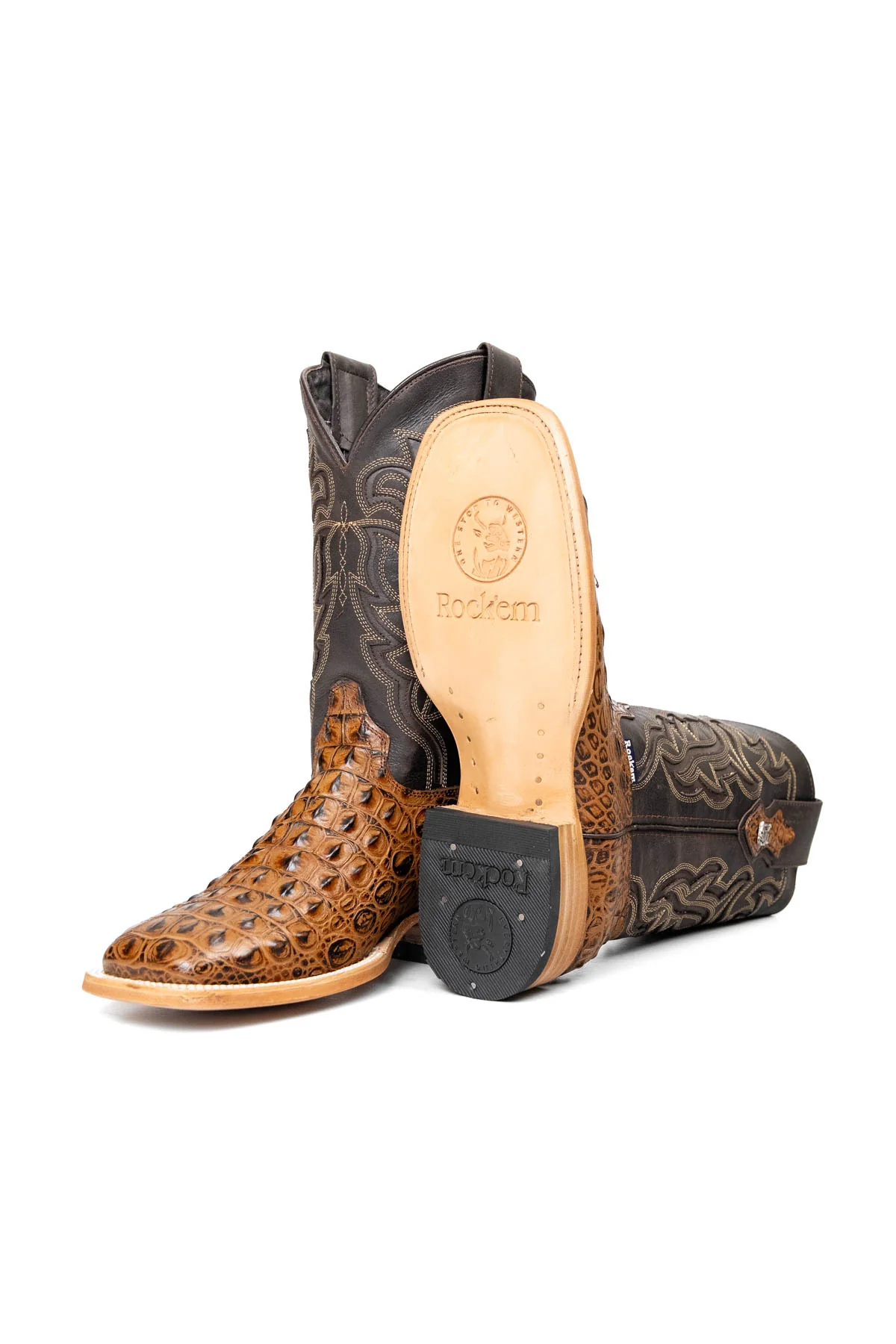 Bruce Hornback Square Toe Cowboy Boot - Image 17