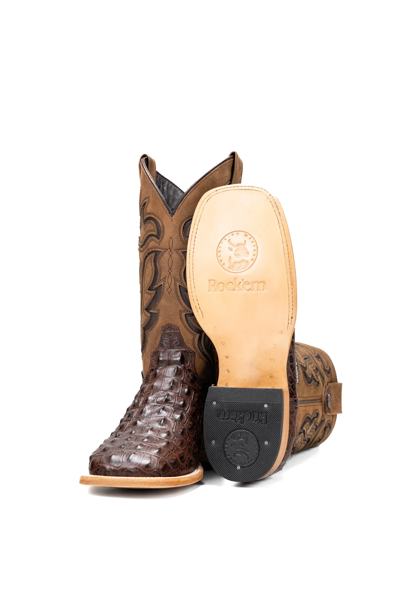 Bruce Hornback Square Toe Cowboy Boot - Image 5