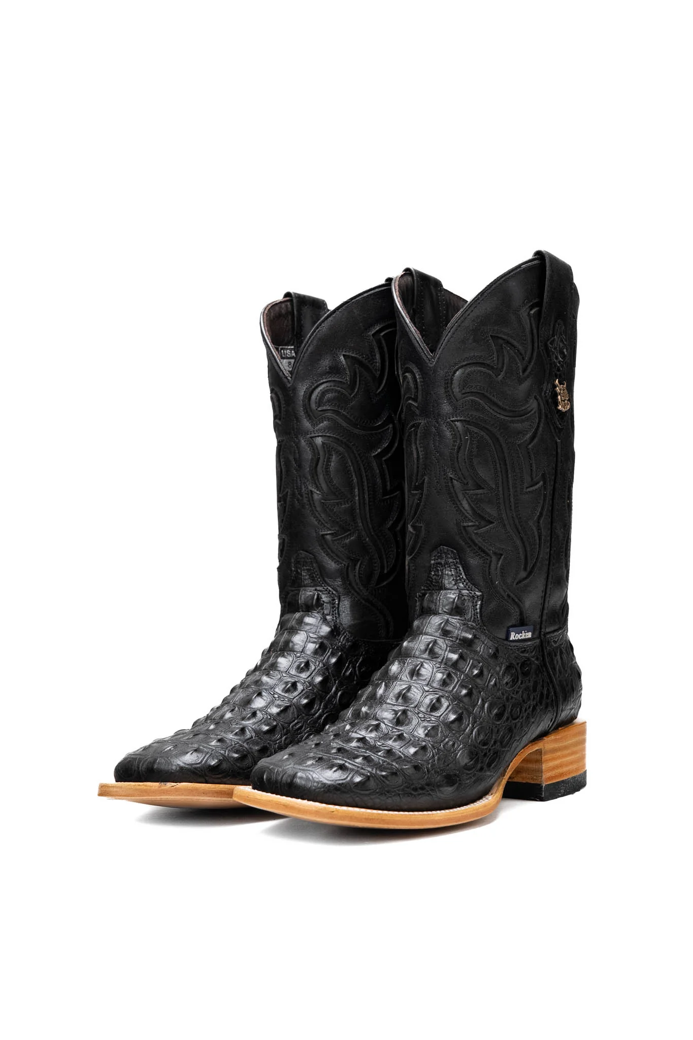 Bruce Hornback Square Toe Cowboy Boot - Image 7