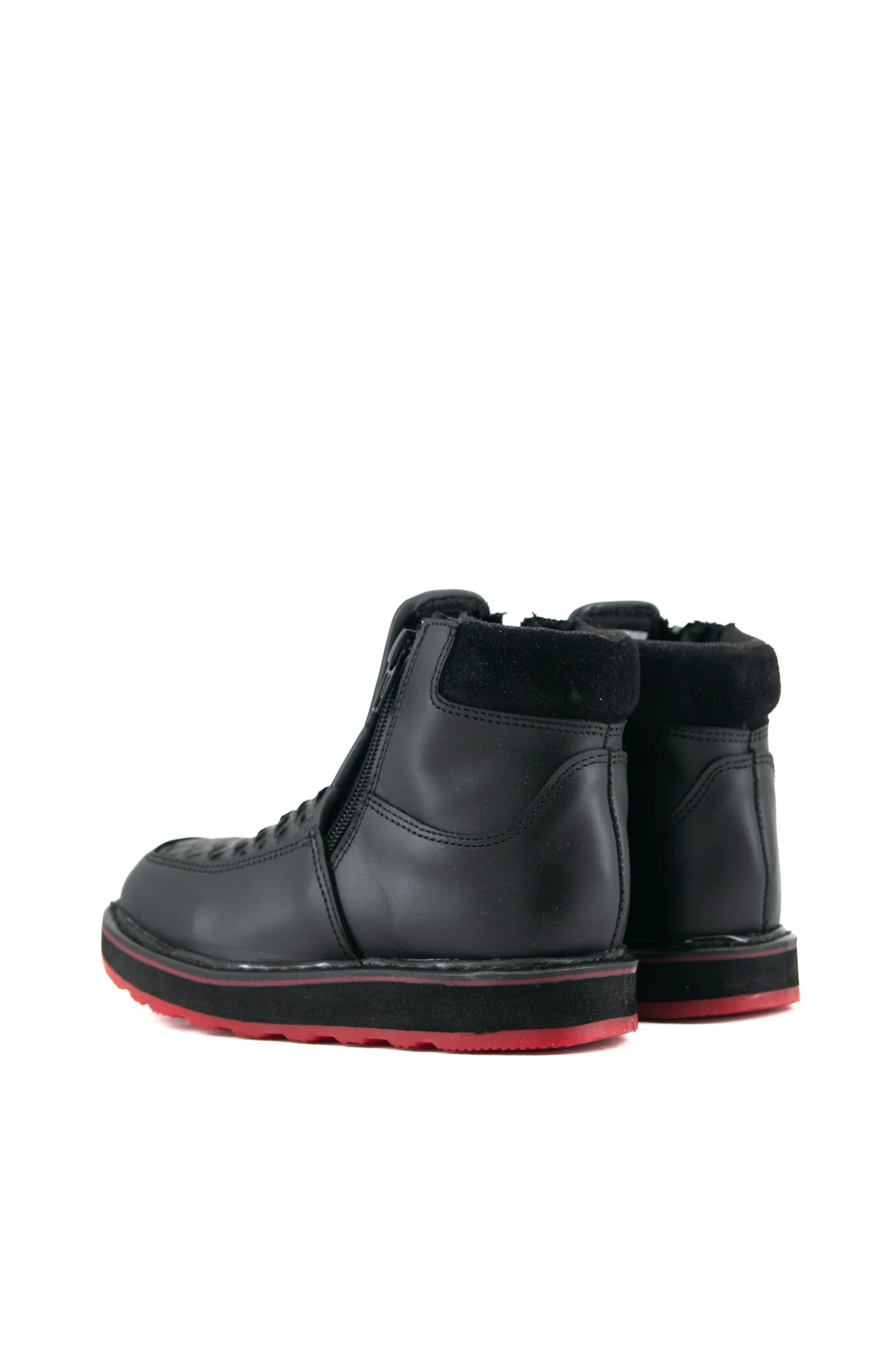 Bruce Kids Python Red Bottom Botines Artesanales - Image 4