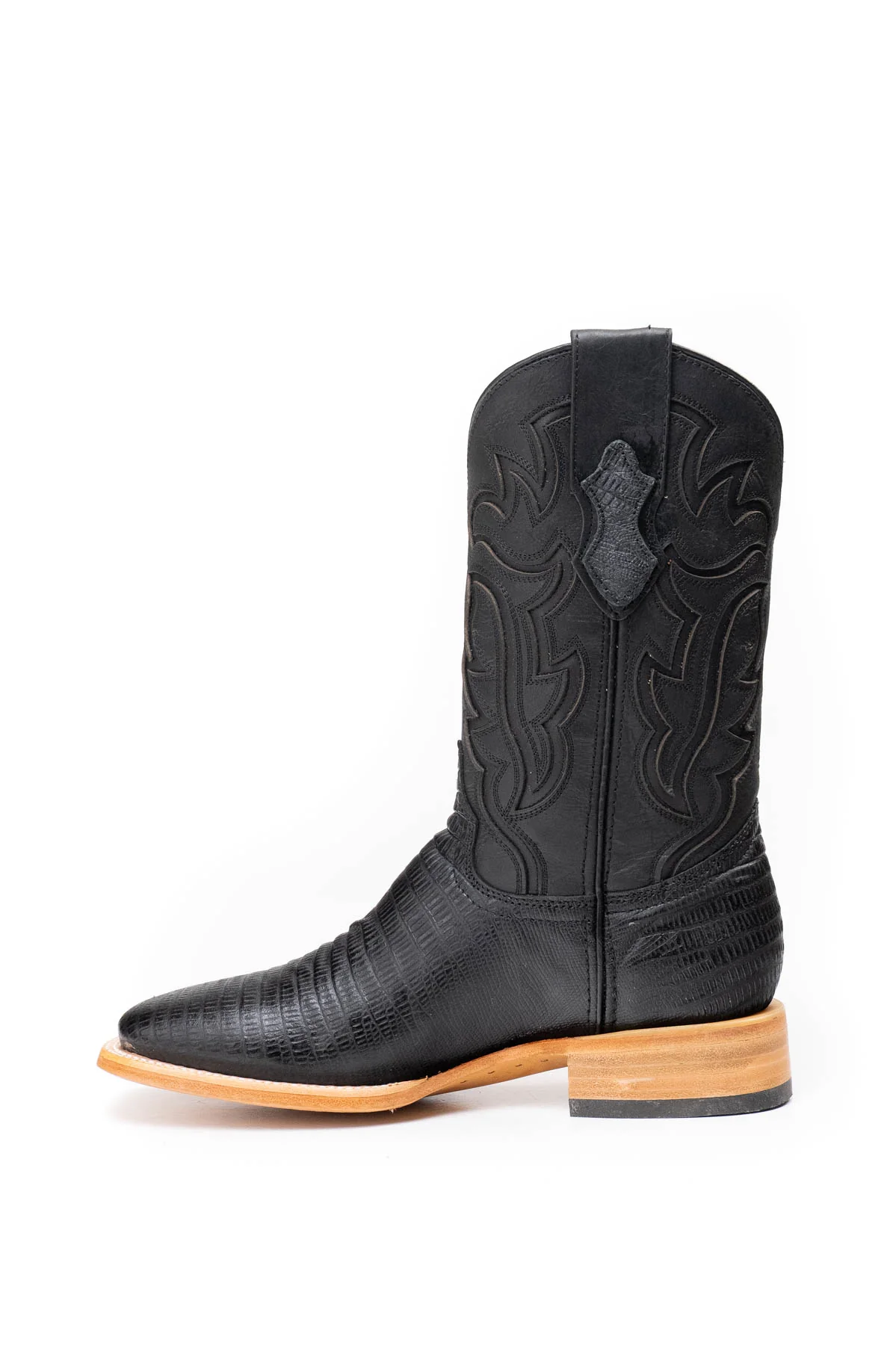 Bruce Lizard Square Toe Cowboy Boot - Image 2