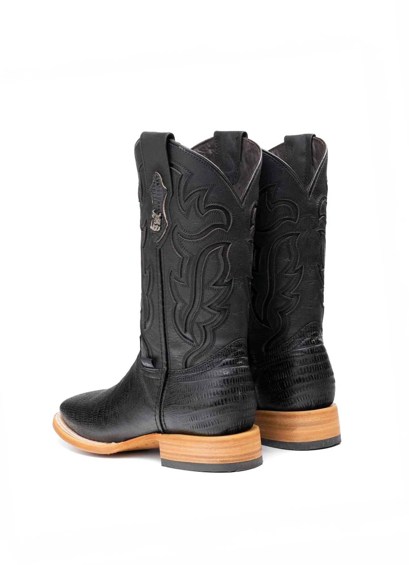 Bruce Lizard Square Toe Cowboy Boot - Image 3