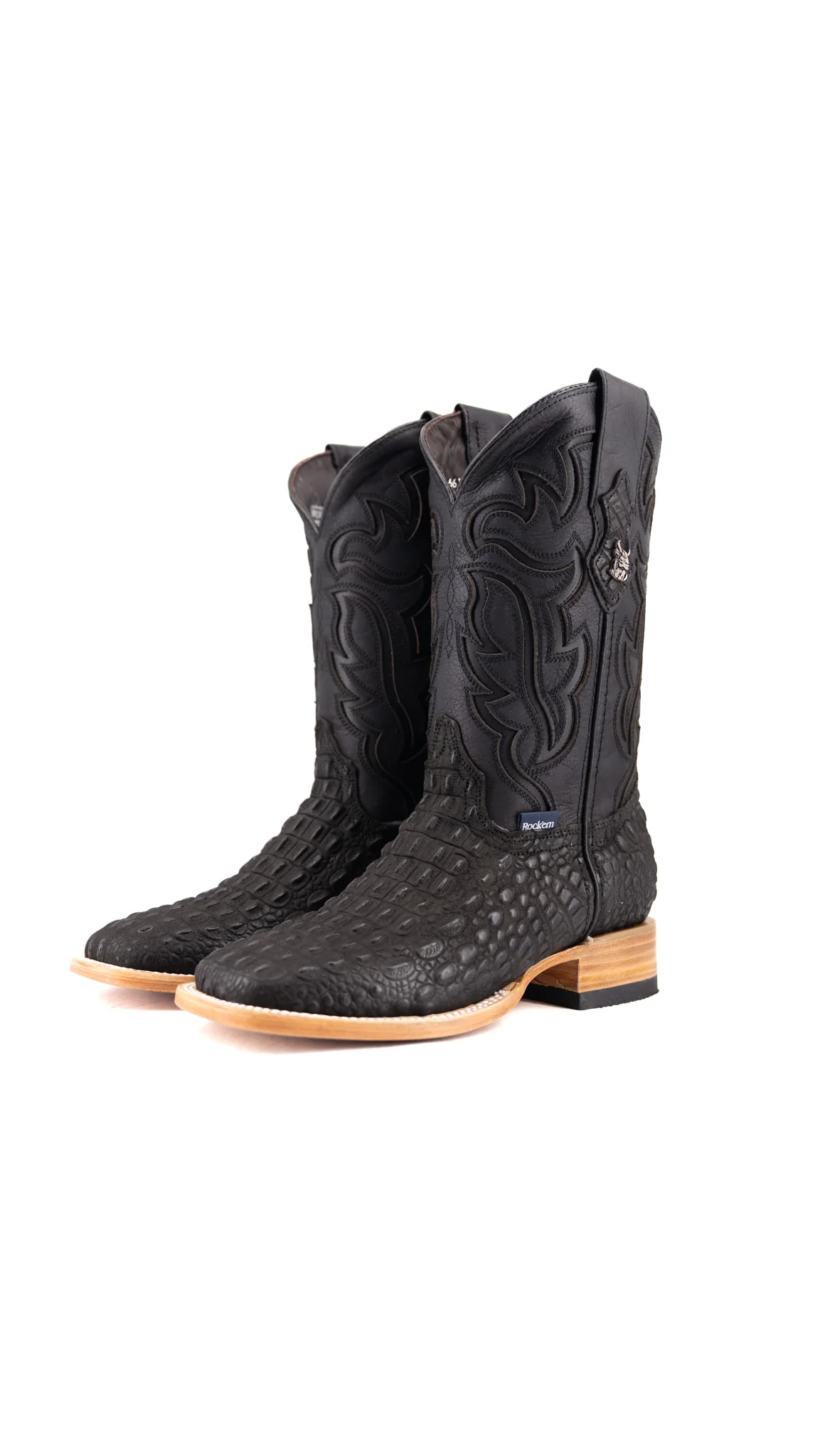 Bruce Mini Hornback Square Toe Cowboy Boot