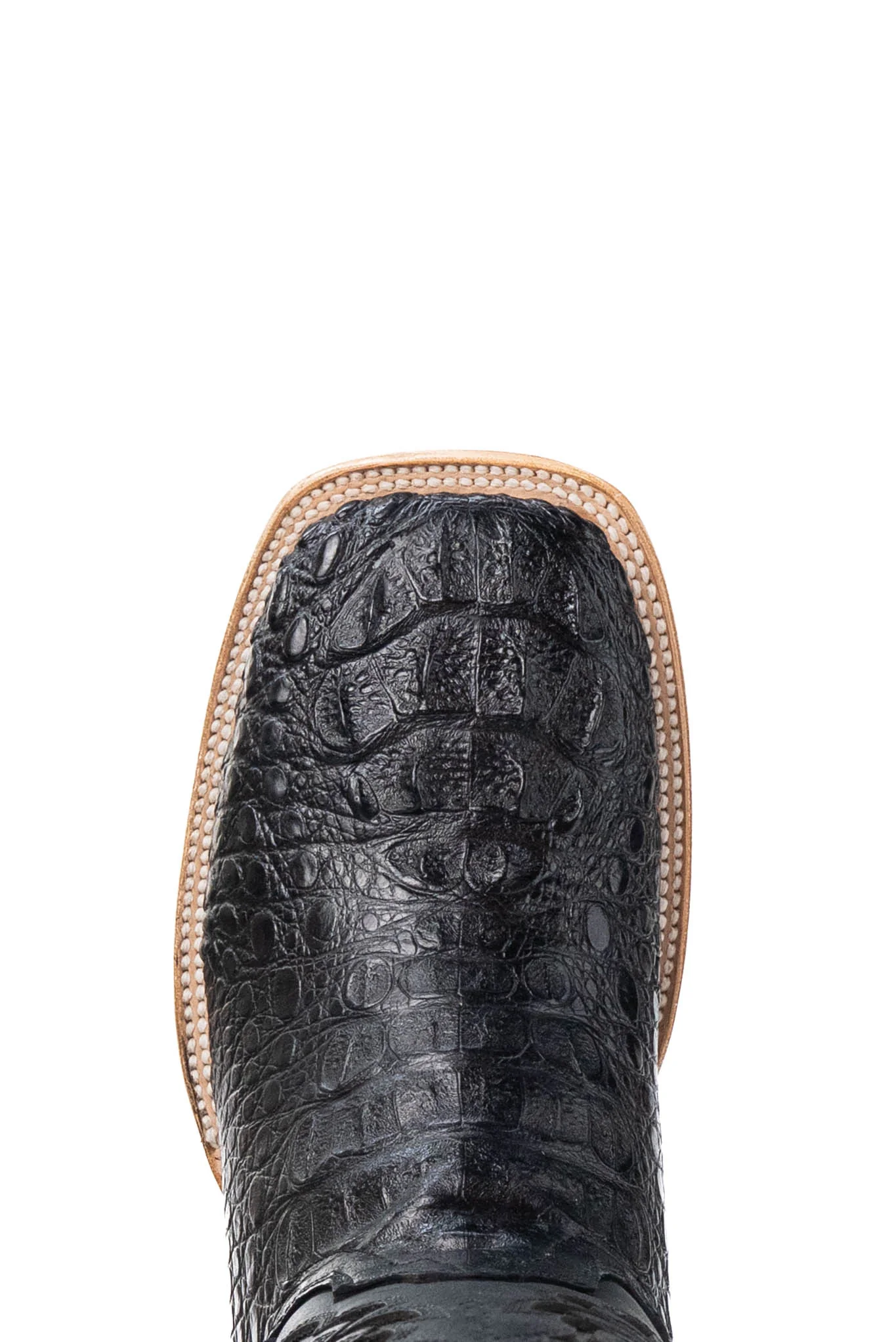 Bruce Caiman Hornback Square Toe Cowboy Boot - Image 12