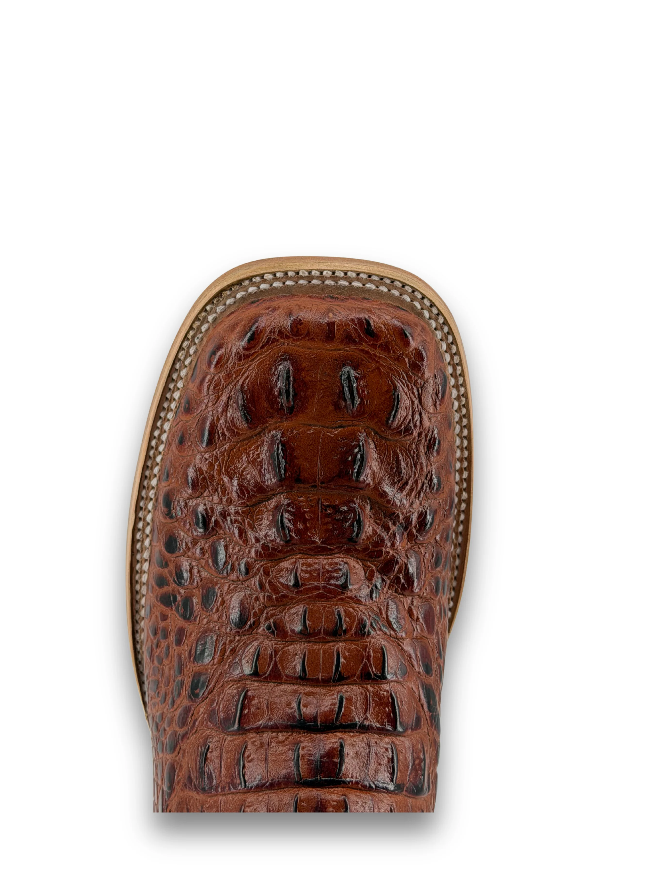 Bruce Caiman Hornback Square Toe Cowboy Boot - Image 27