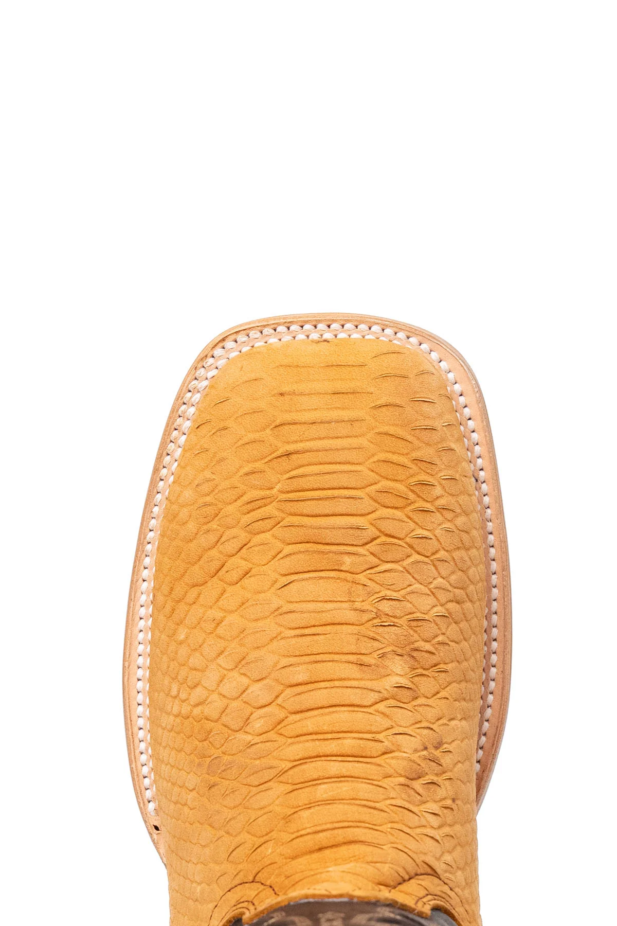 Bruce Matte Python Square Toe Cowboy Boot - Image 6